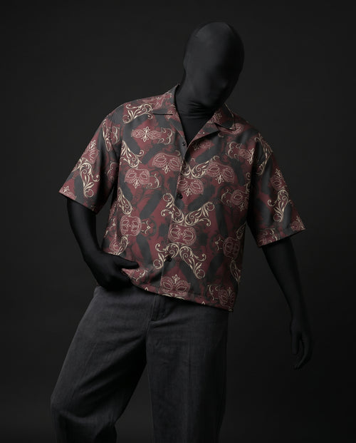 The Masquerade Boxy-Fit Cuban Shirt