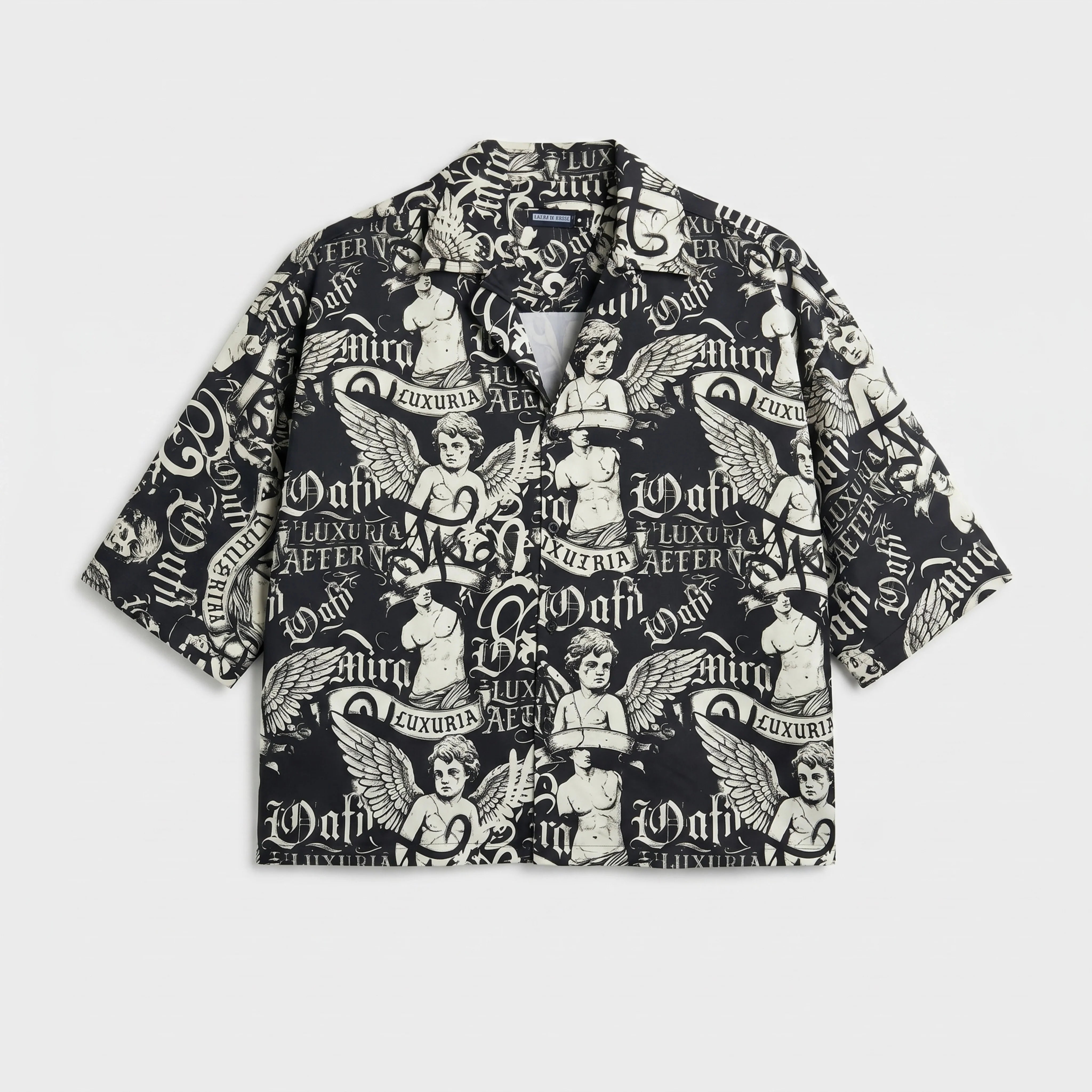 The Runic Boxy-Fit Cuban Shirt (Copy) CLAZZEY