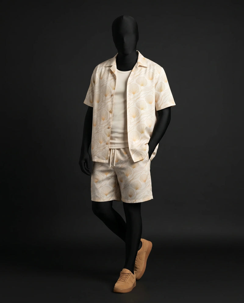 The Ocean Shell Relaxed-Fit Co-ord Set