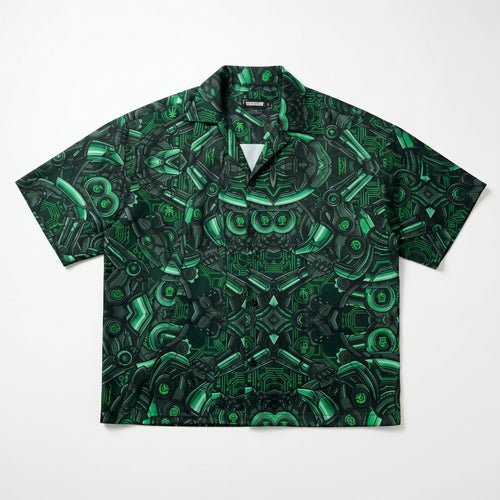 The Cybernetic Boxy-Fit Cuban Shirt