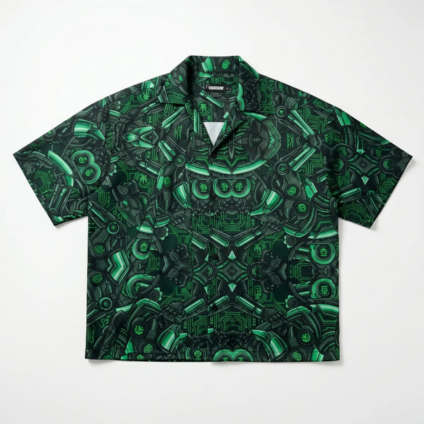 The Cybernetic Boxy-Fit Cuban Shirt