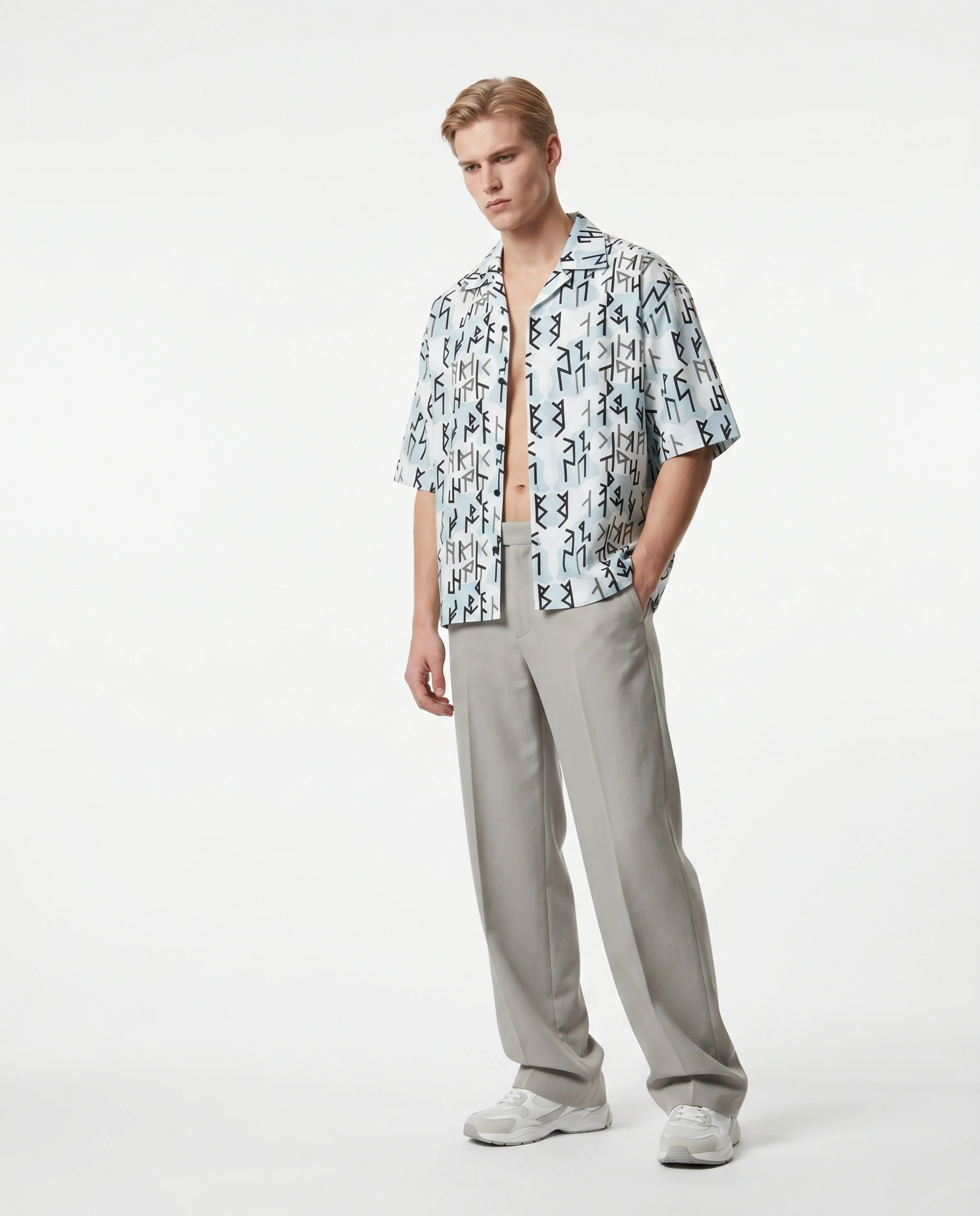 The Tattoo Boxy-Fit Cuban Shirt (Copy) CLAZZEY