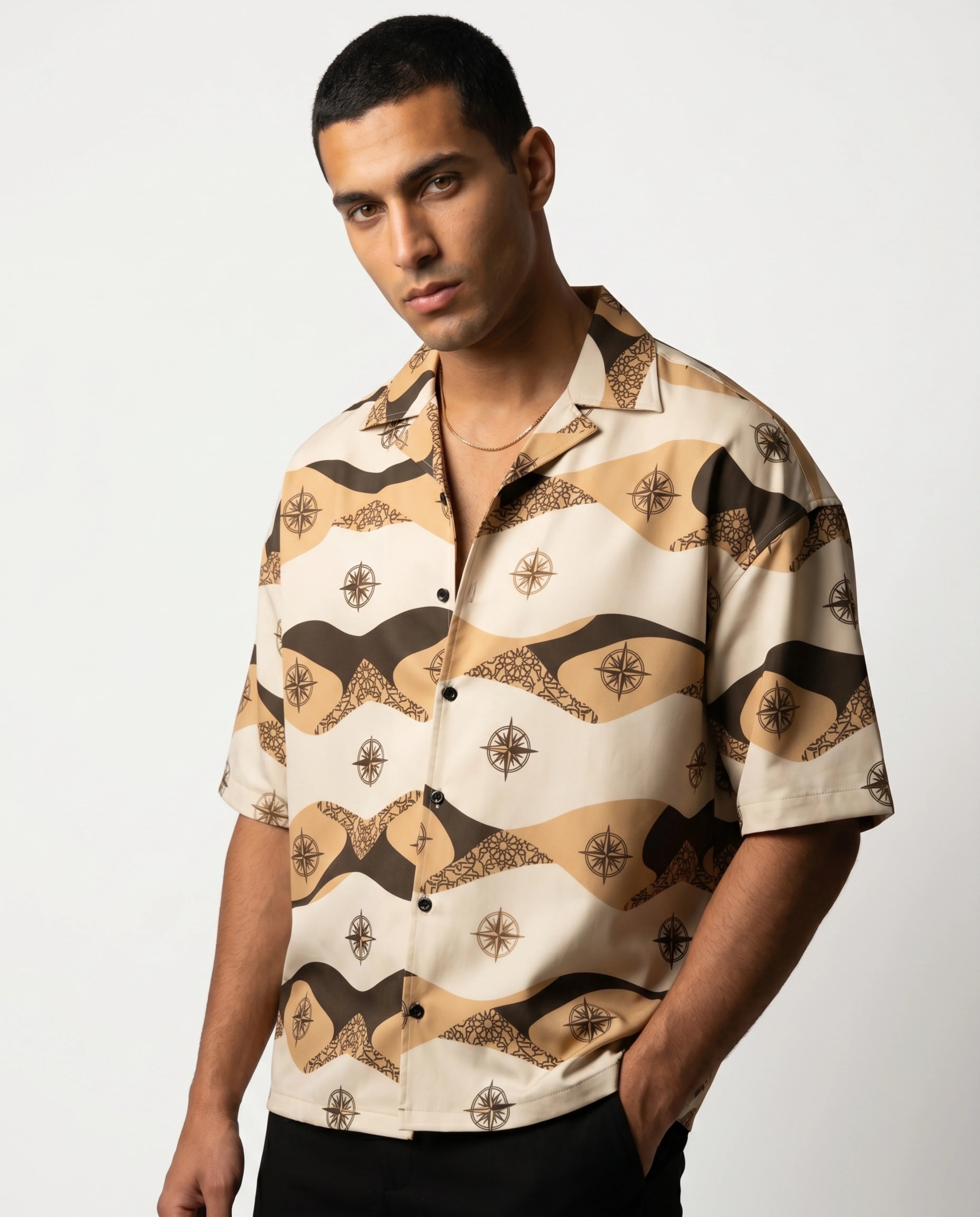 The Renaissance Boxy-Fit Cuban Shirt (Copy) CLAZZEY