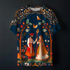 Royal Union Printed Tee for Regal Streetwear Statement