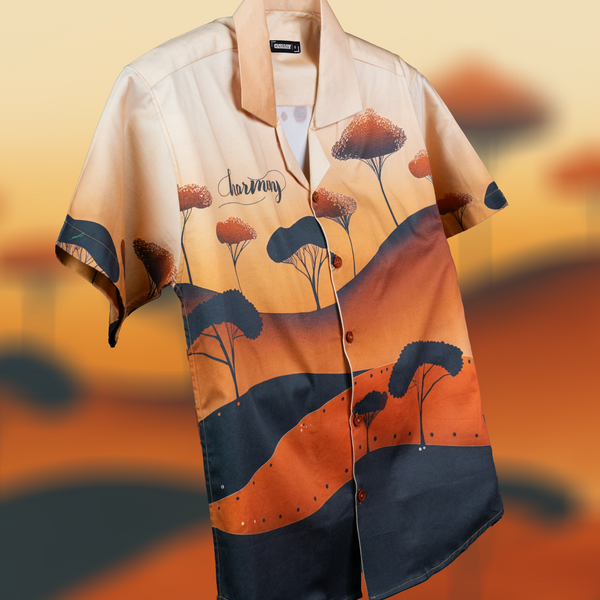 Harmony Sunset Cotton Shirt