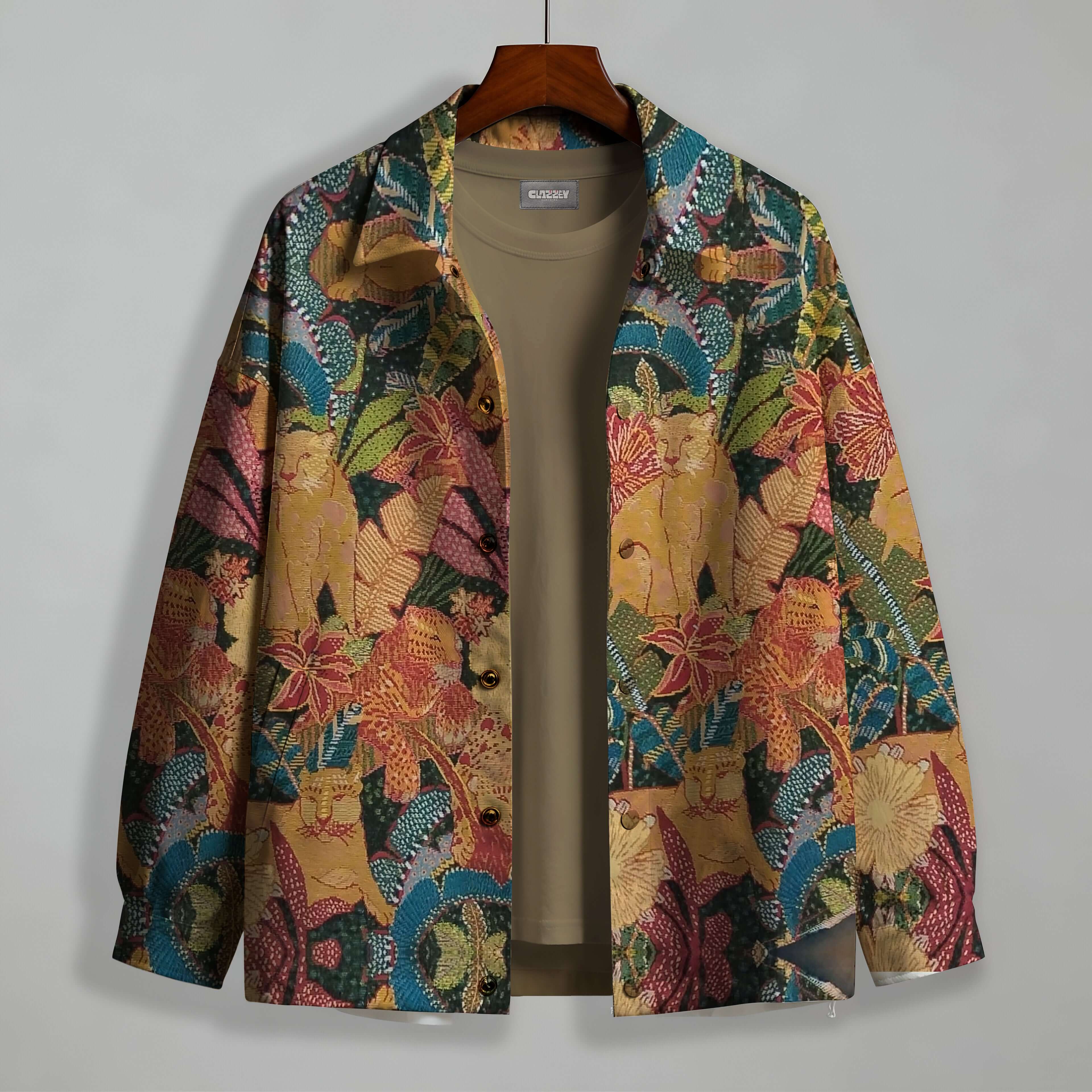 Bohemian Blaze Shacket – Partywear Jackets