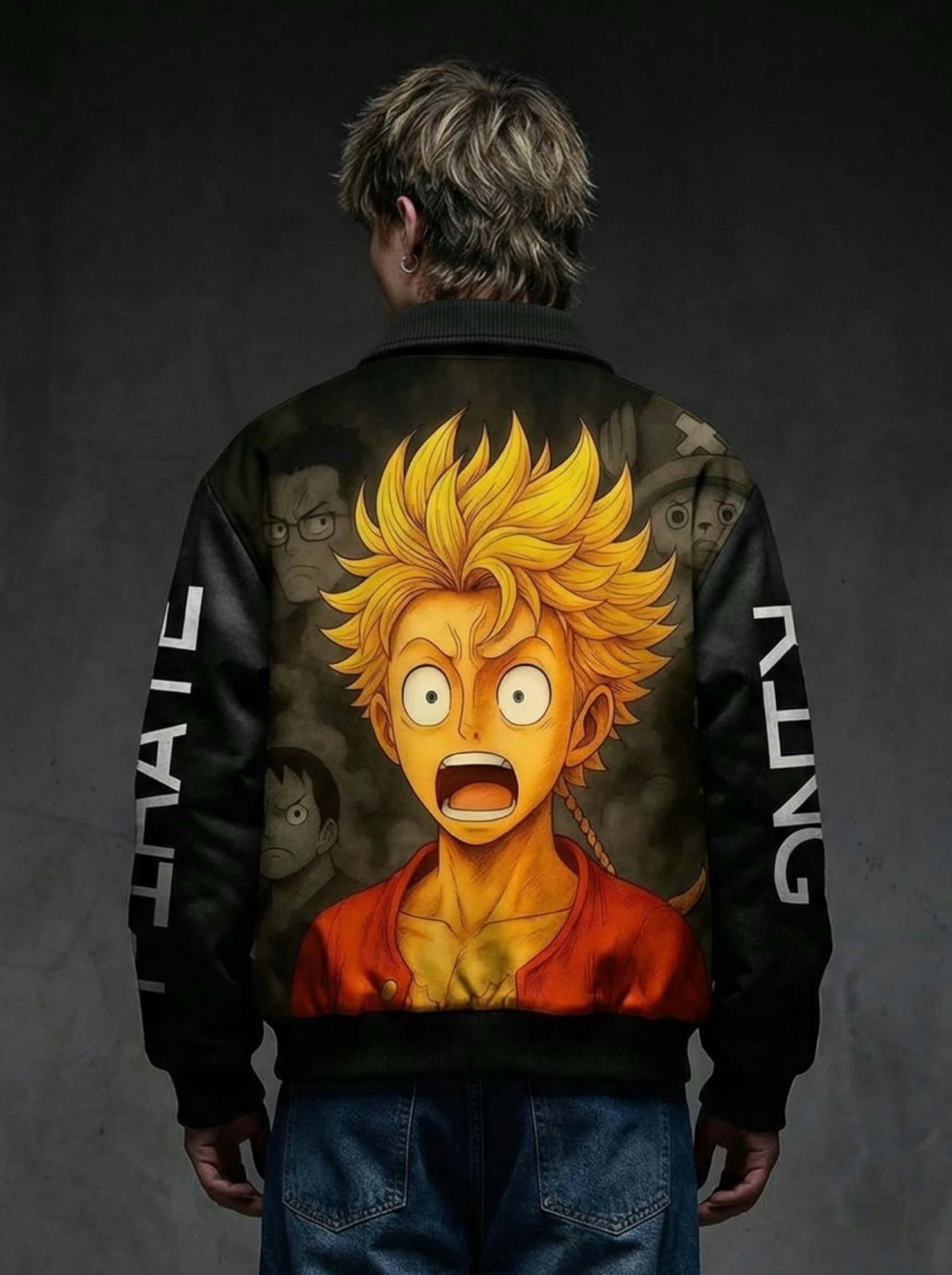 Pirate King Zip-Up Jacket – One Piece Anime