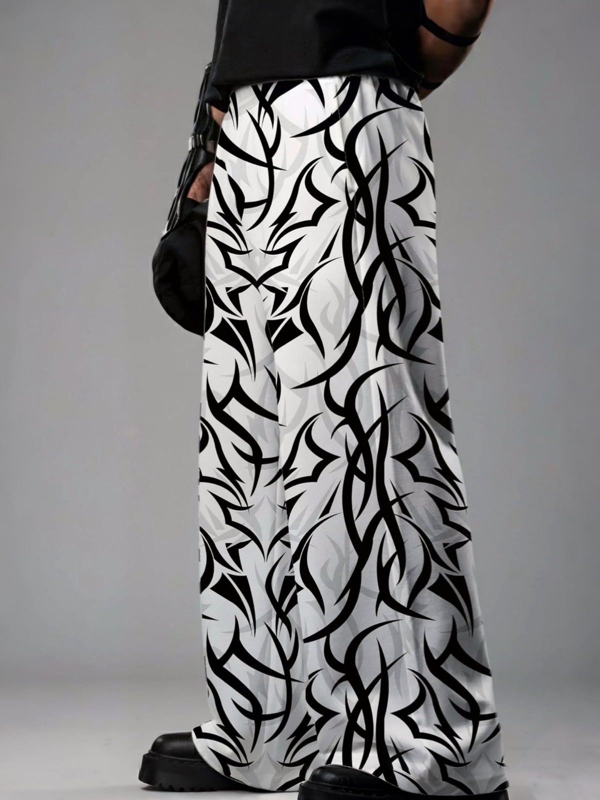 Tribal Edge Printed Baggy Pants