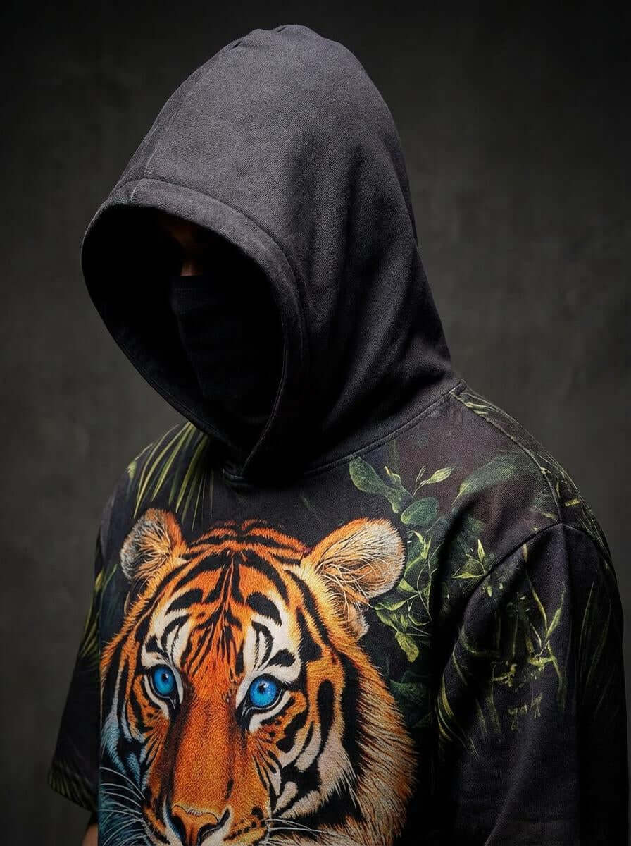 Jungle Eyes Oversized Hoodie
