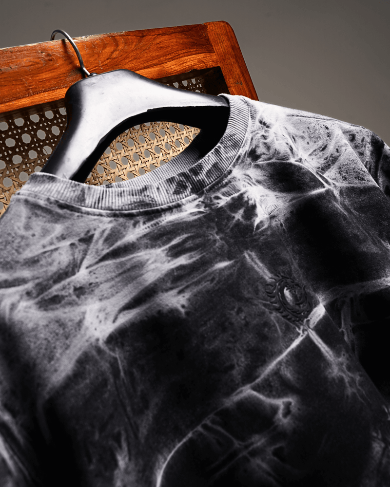 Midnight Mirage Hand Washed Tee for Bold Streetwear Expression