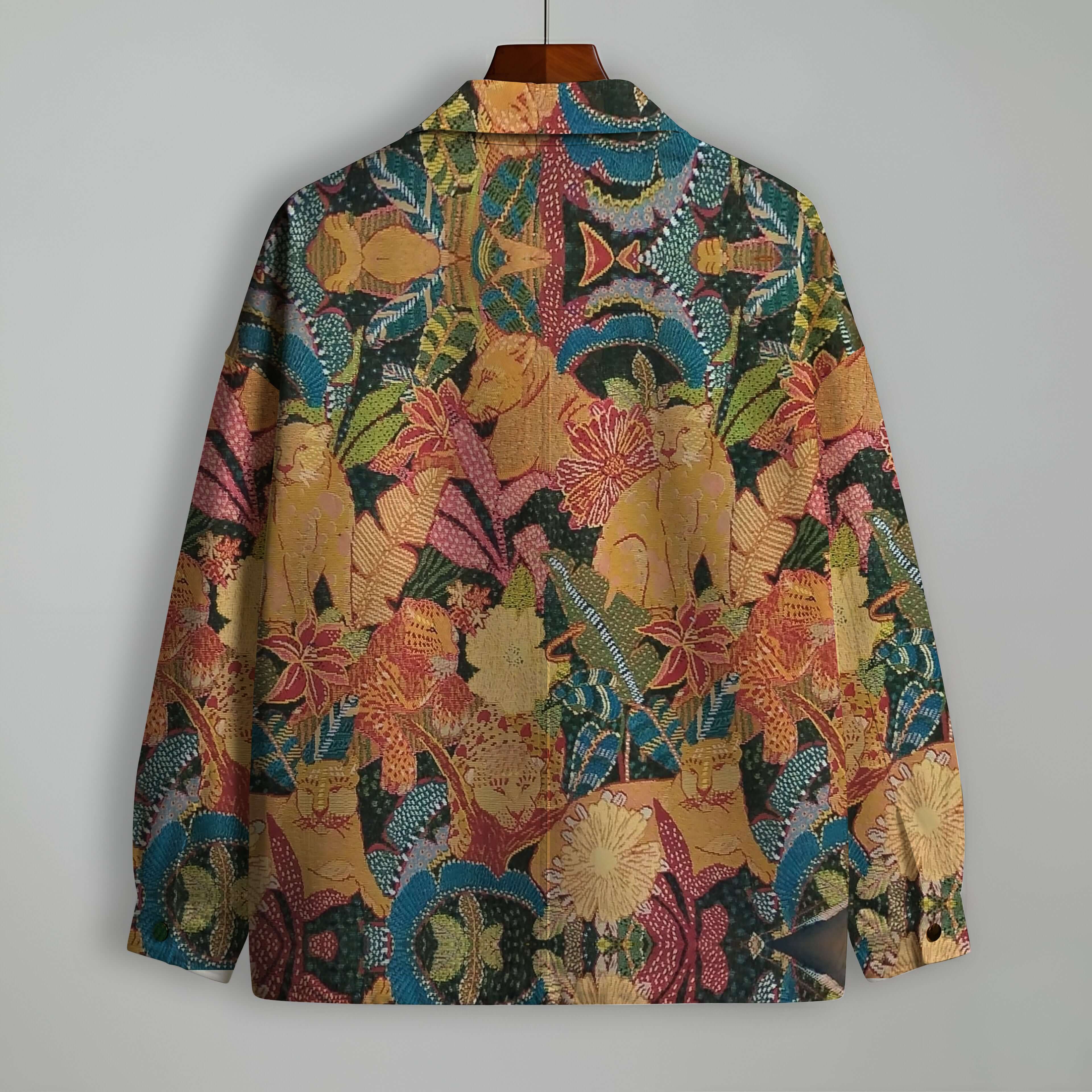 Bohemian Blaze Shacket – Partywear Jackets