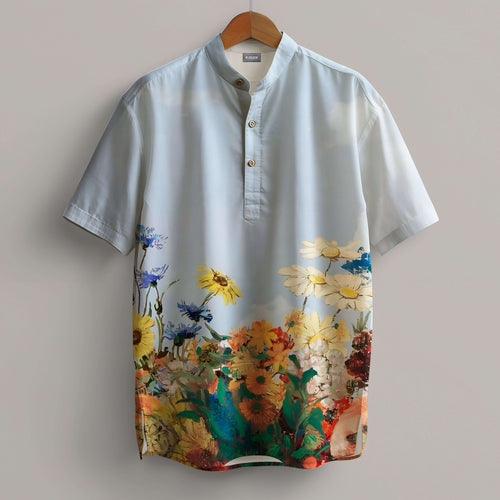 Bloomscape Short Kurta