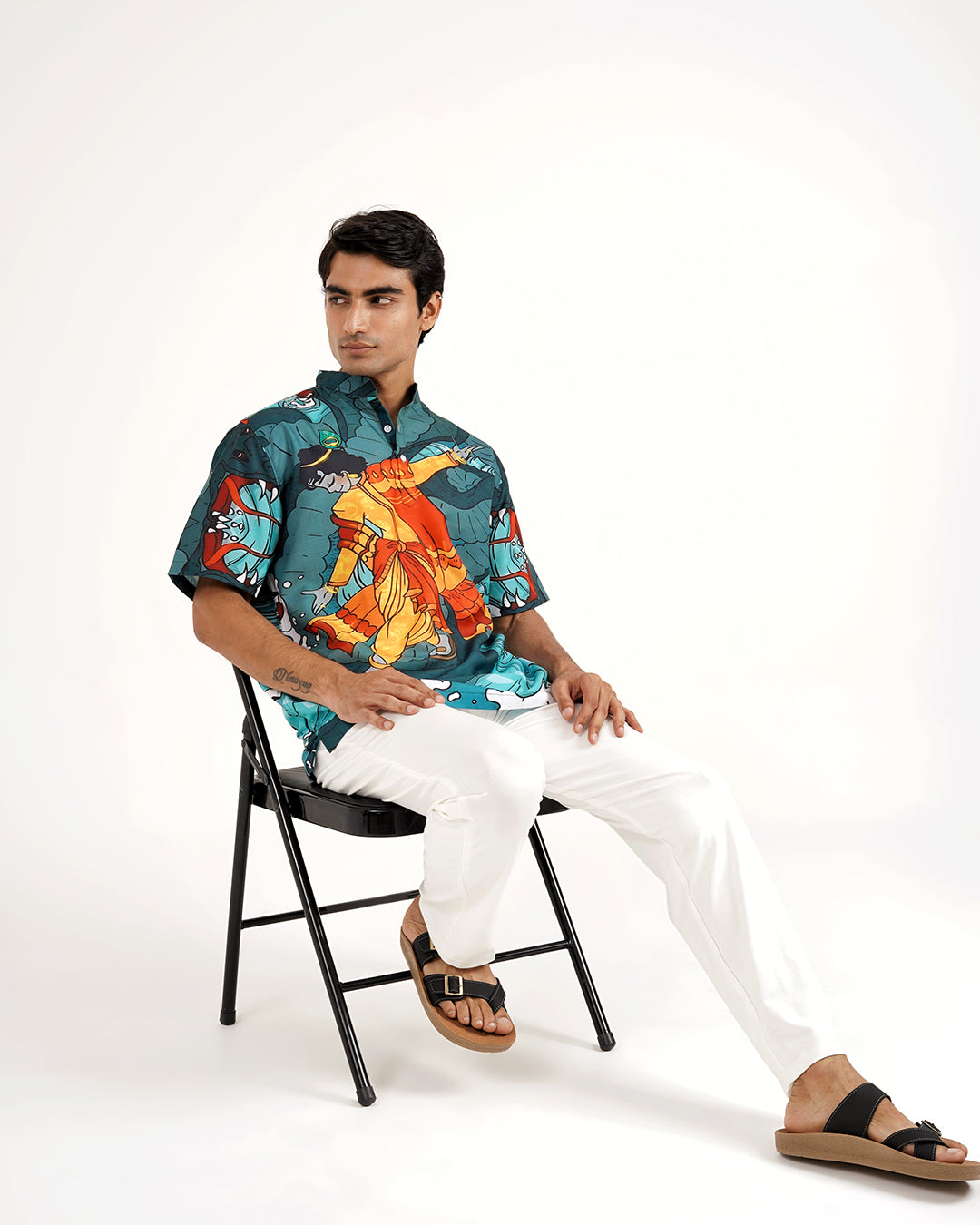 Krishan Leela Short Kurta