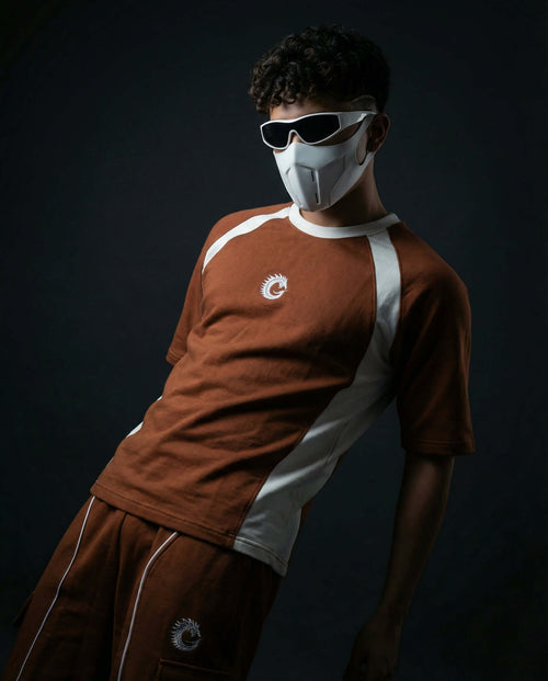 Terra Brown Heavyweight Tech-Terry Co-ord Set