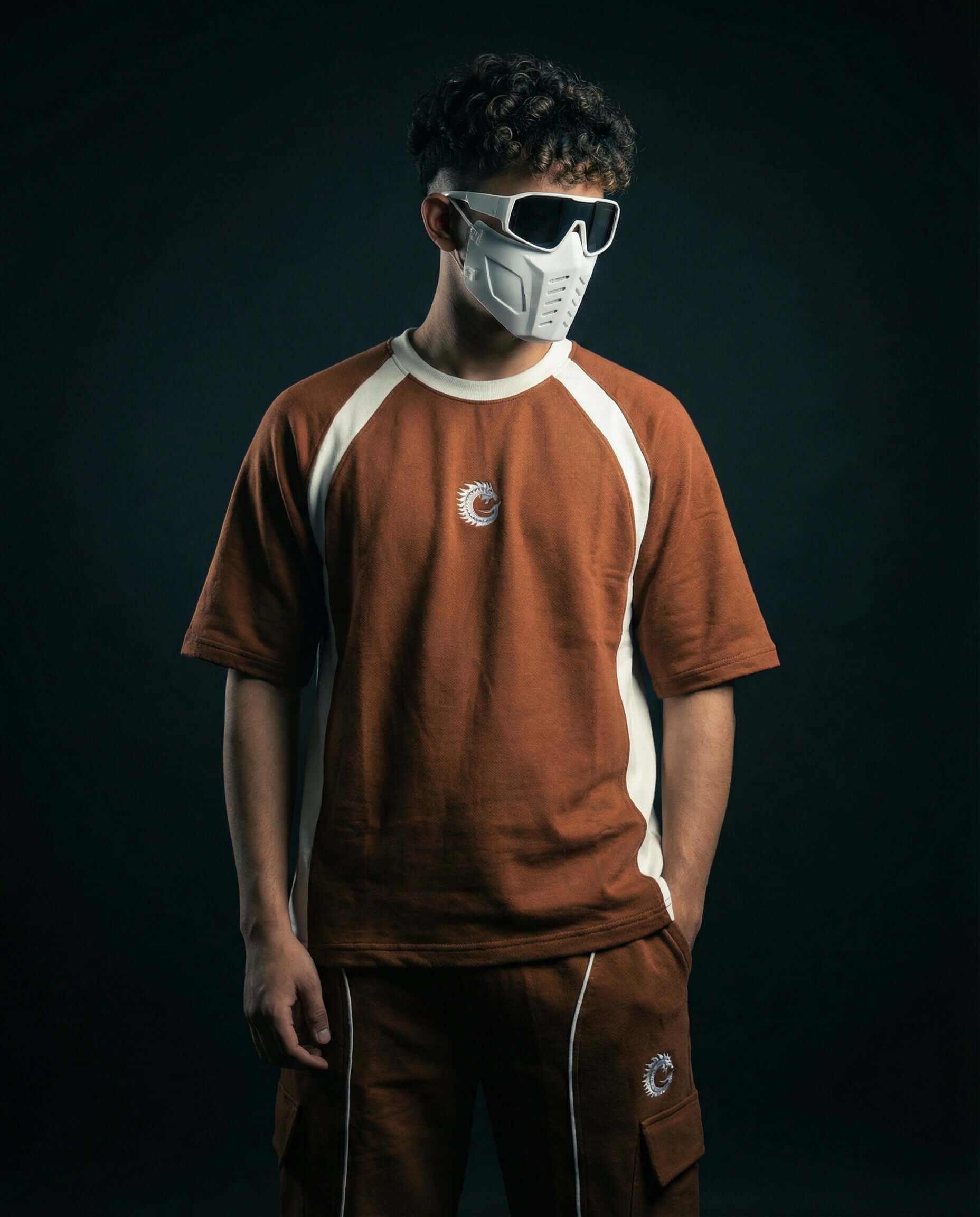 Terra Brown Heavyweight Tech-Terry Co-ord Set