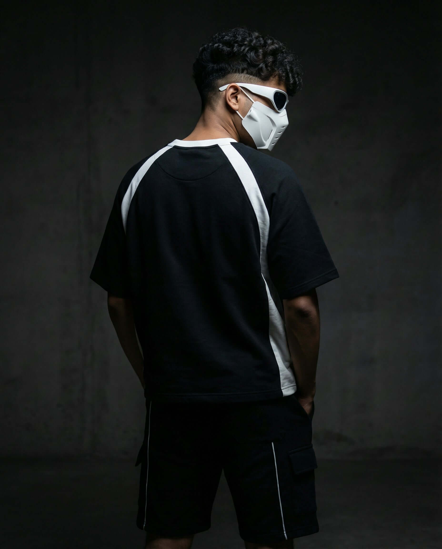 Void Black Heavyweight Tech-Terry Co-ord Set