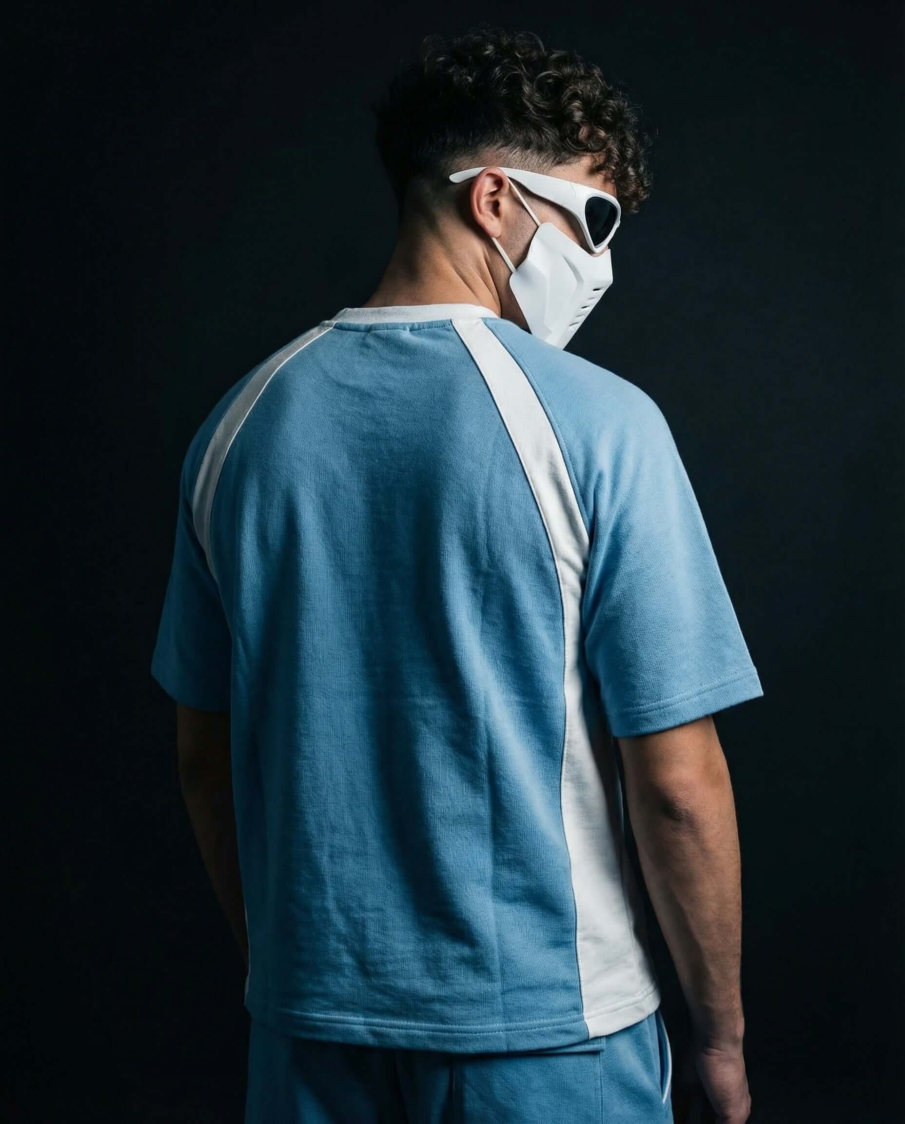 Steel Blue Heavyweight Tech-Terry Co-ord Set