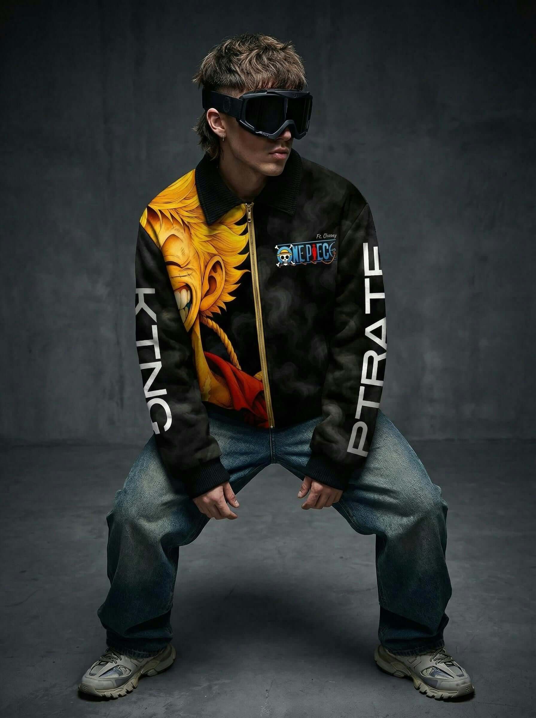 Pirate King Zip-Up Jacket – One Piece Anime