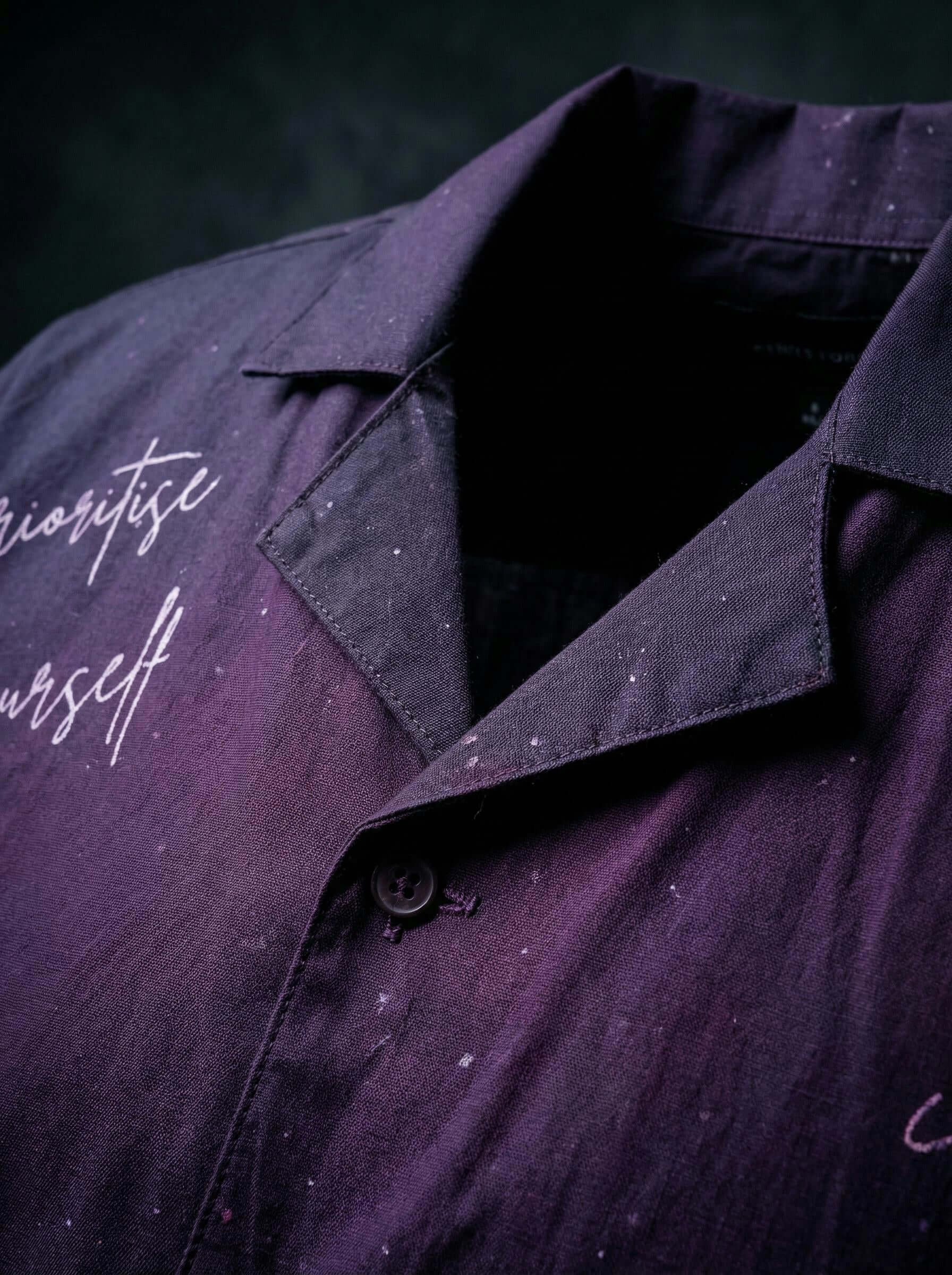 Cosmic Verse Cotton Shirt – Exclusive Designer Shirt