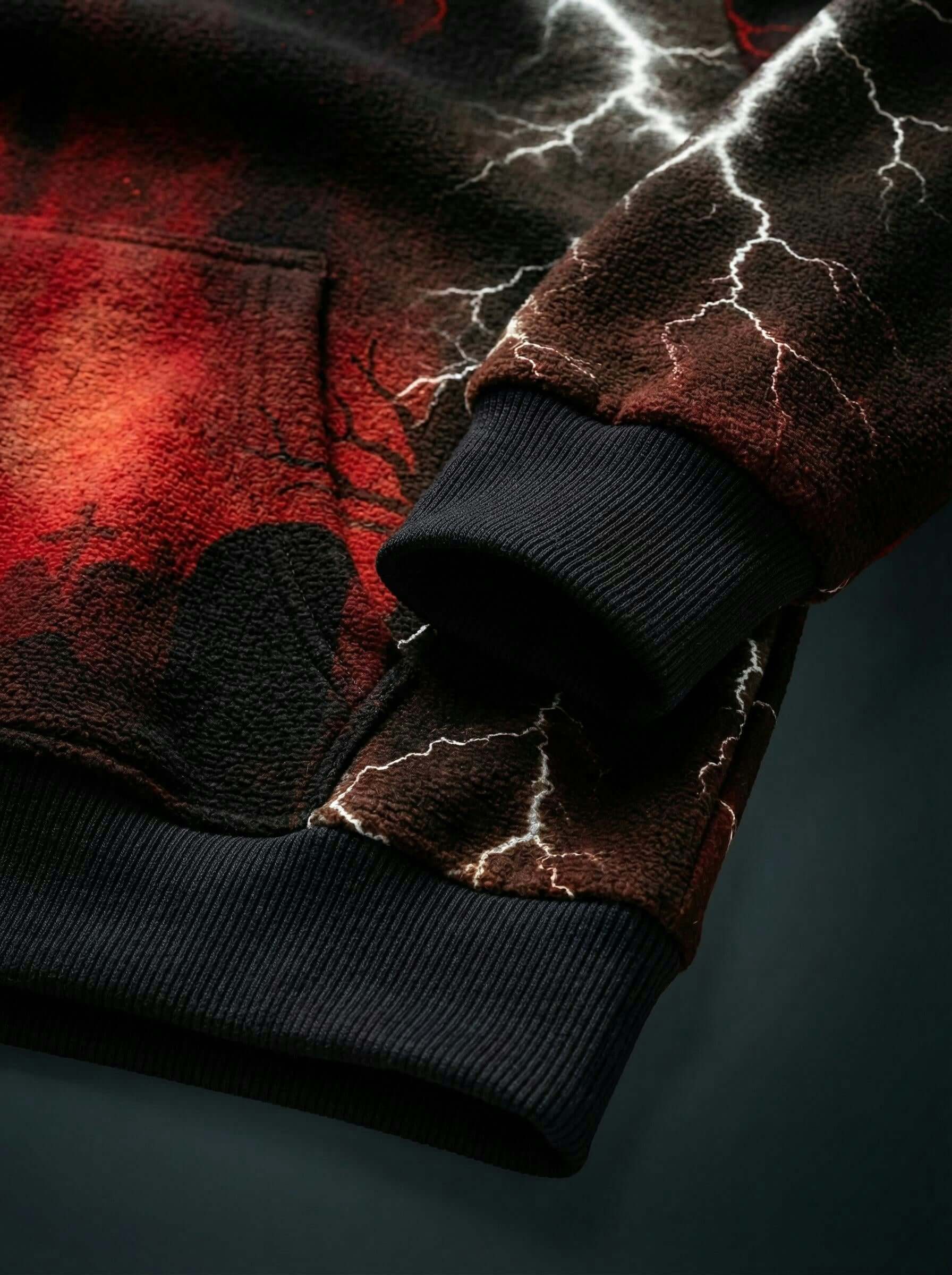 Kalyug Graphic Hoodie – Inferno Streetwear Print