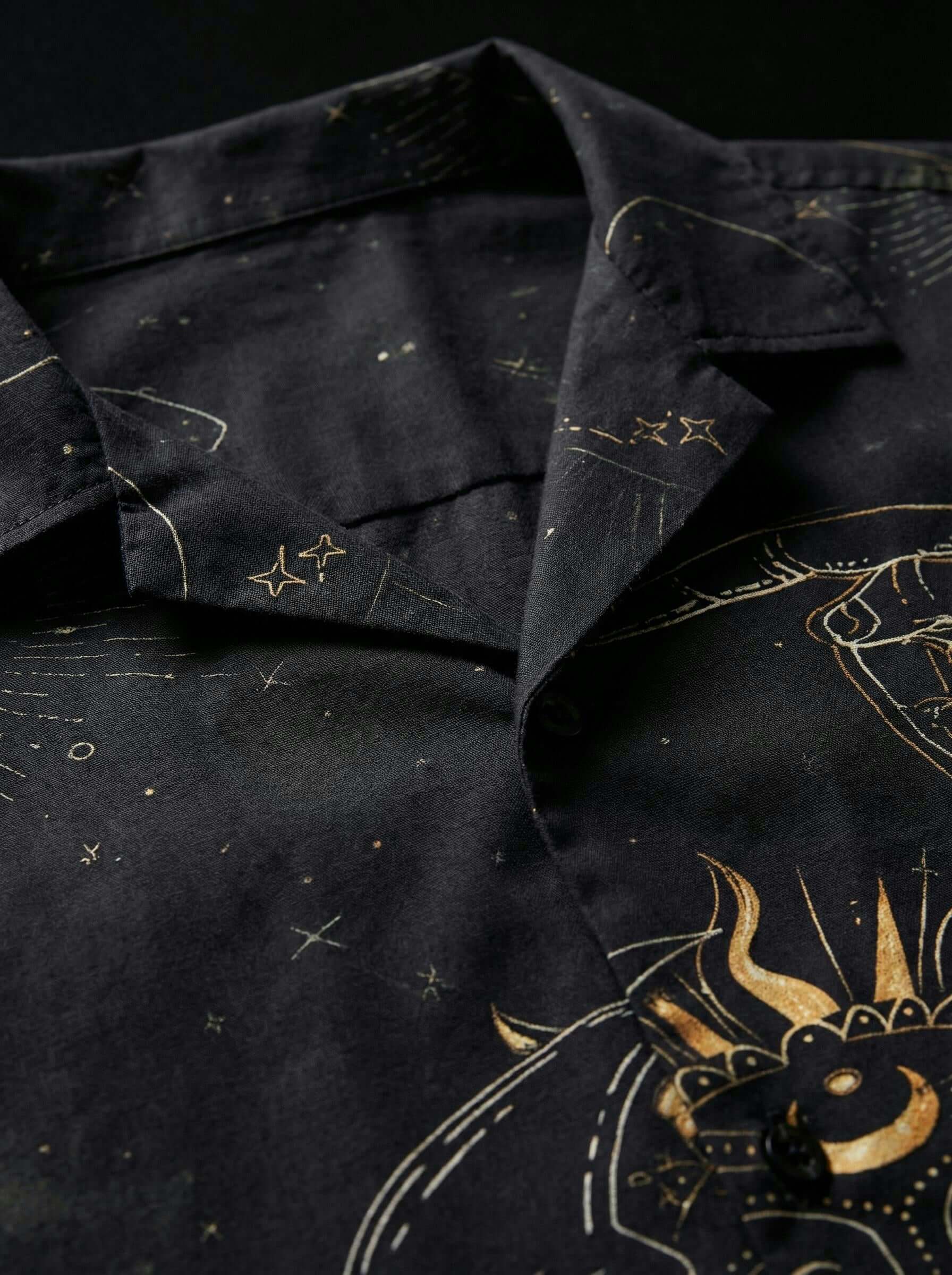 Zodiac Flow Cotton Shirt - Premium 100% Cotton