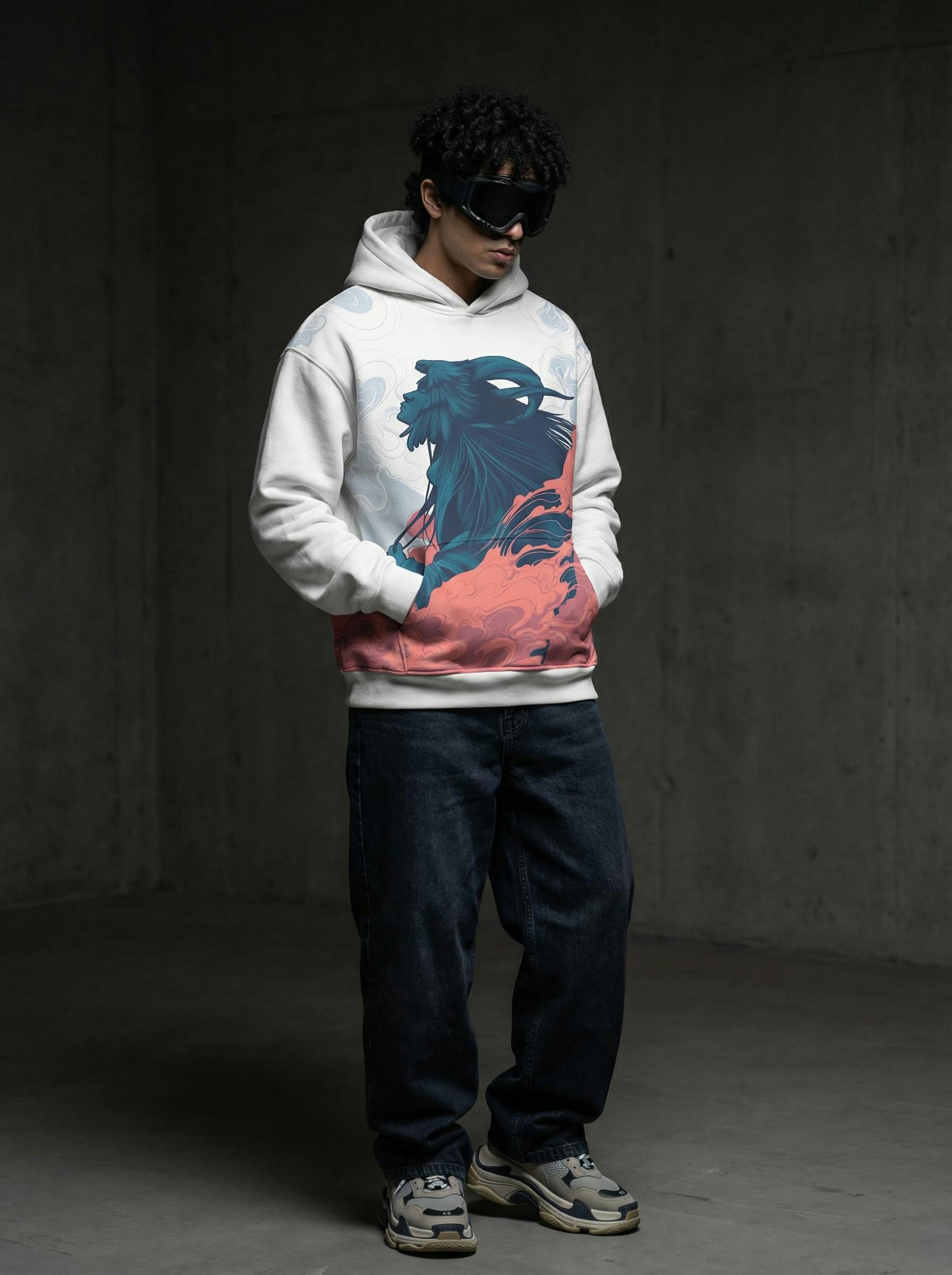 Spirit of the Wind Printed Hoodie