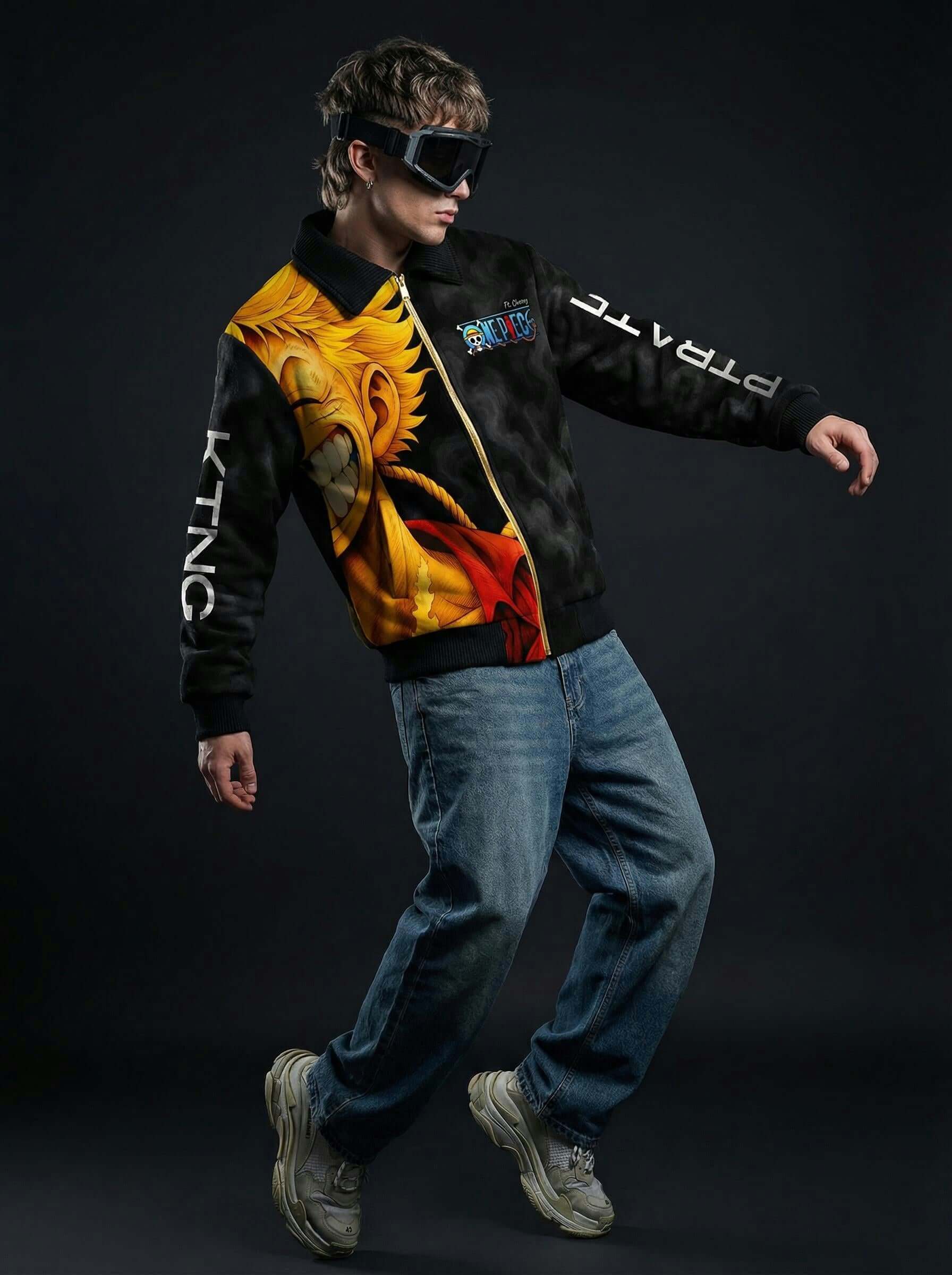 Pirate King Zip-Up Jacket – One Piece Anime