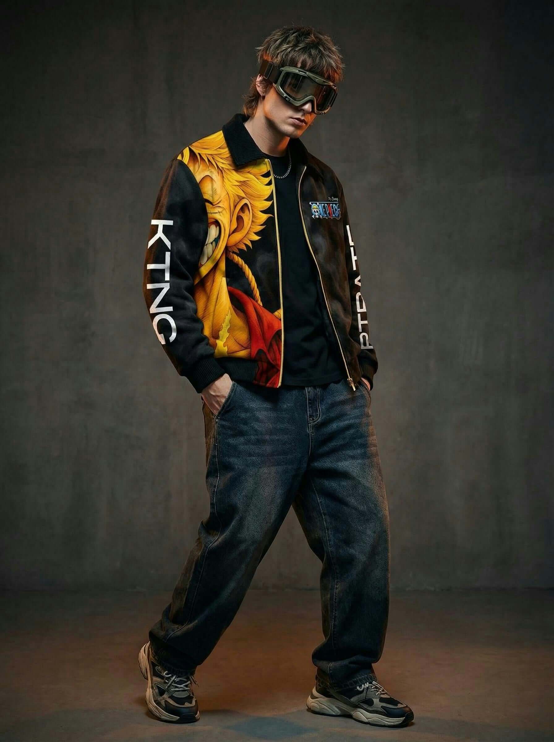 Pirate King Zip-Up Jacket – One Piece Anime