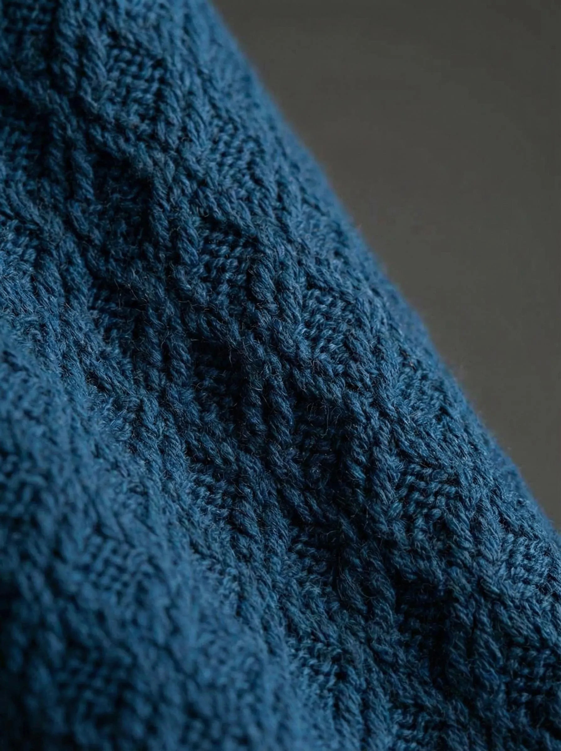 Twilight Blue Knitted Shirt