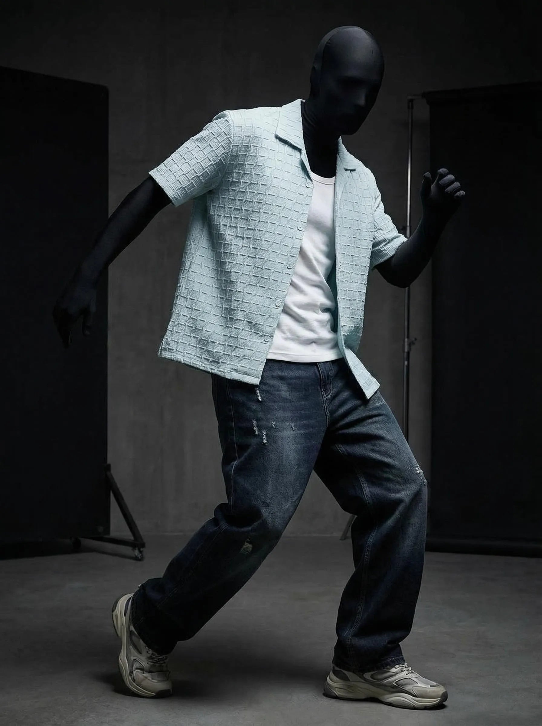 Mint Mist Knitted Shirt