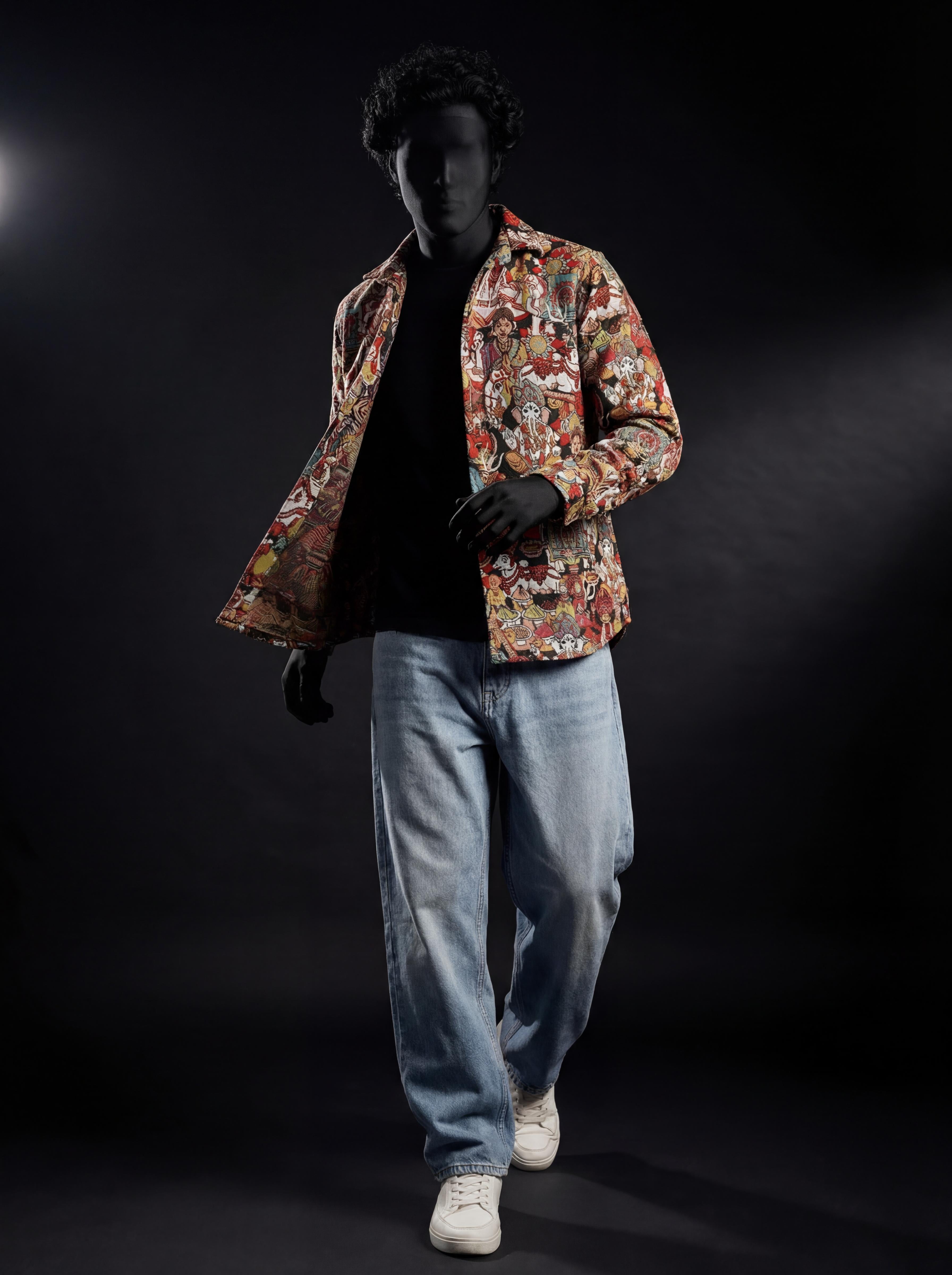 Cultural Canvas Shacket – A Smart Casual Layer