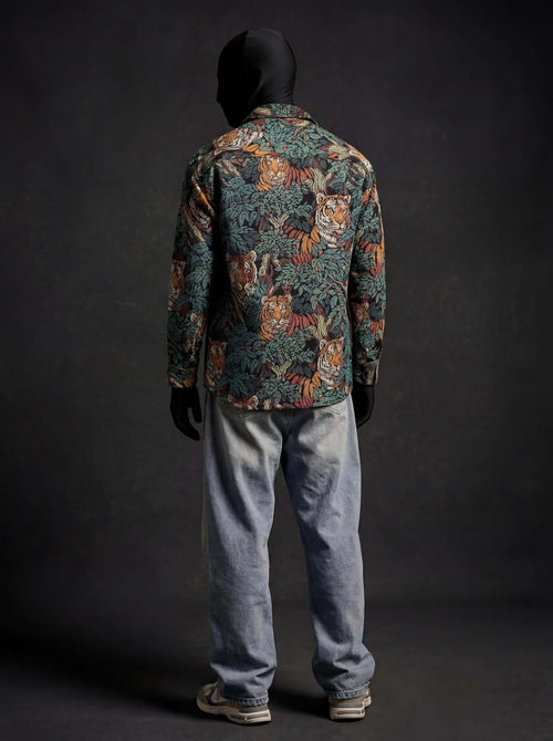 Jungle Royalty Over Shirt – Designer Cotton Over Shirts