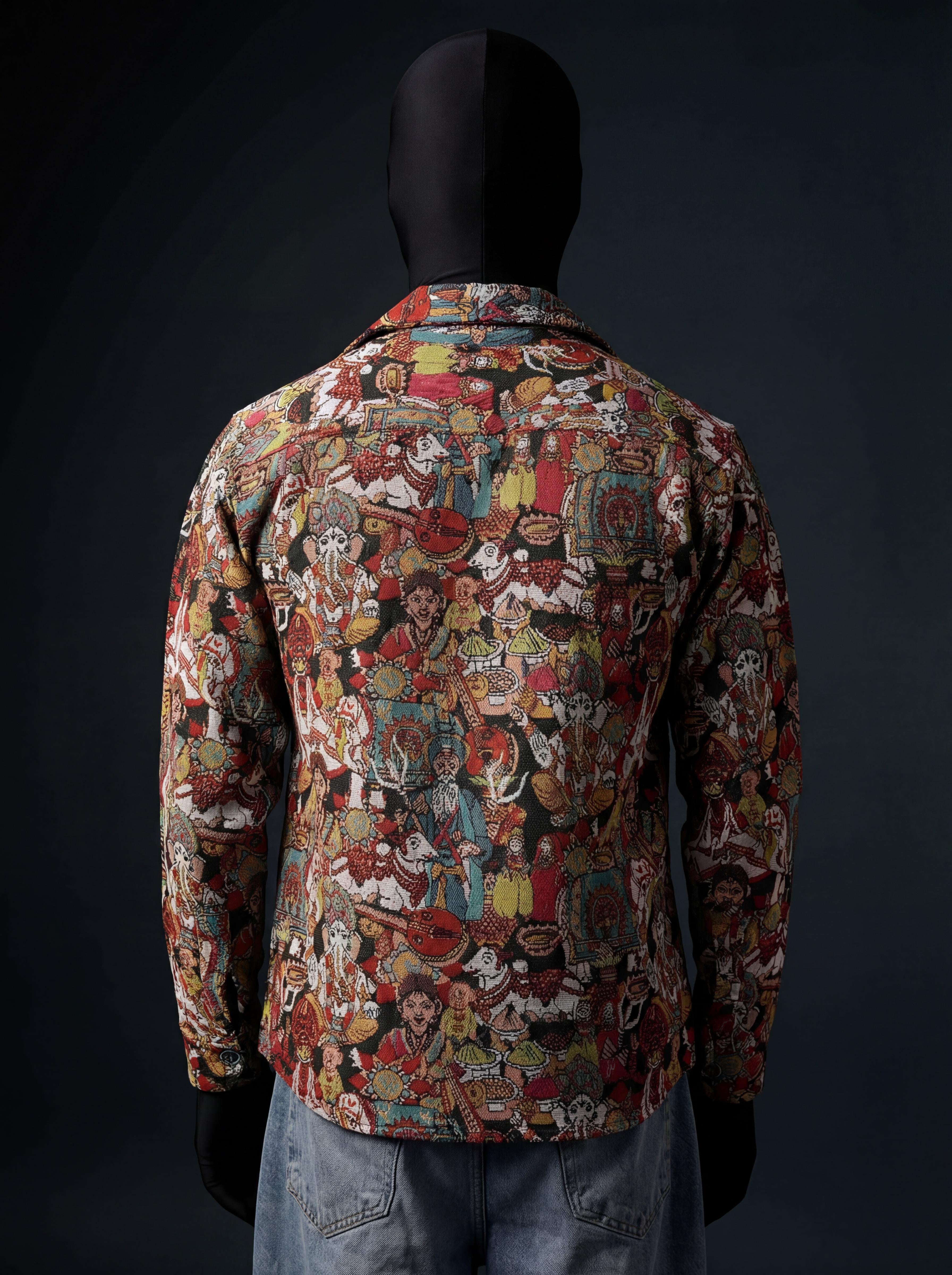 Cultural Canvas Shacket – A Smart Casual Layer