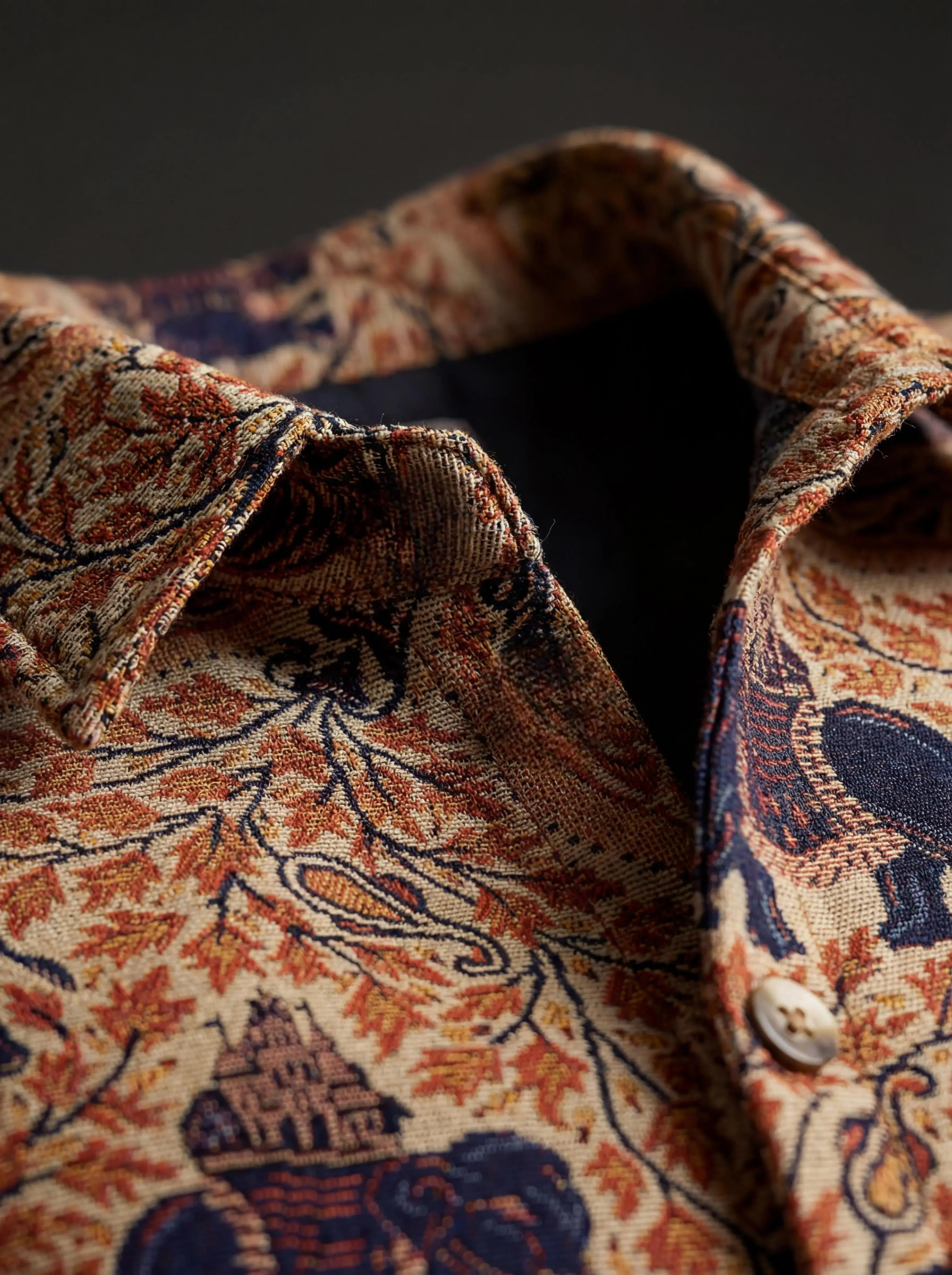Elephant Memoir Over Shirt – Premium Jacquard Over Shirts