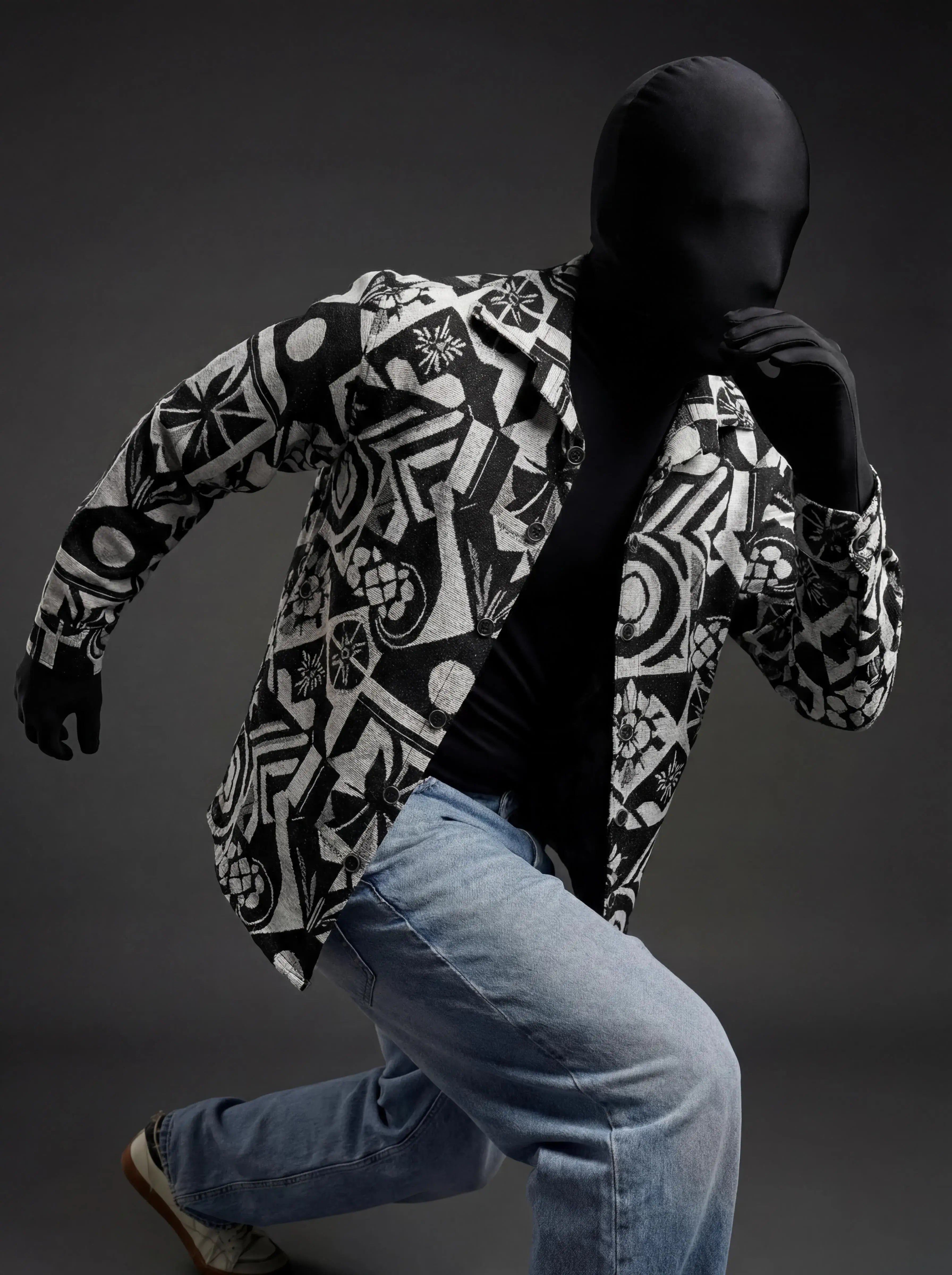Graphic Illusion Over Shirt– Comfortable Over Shirts