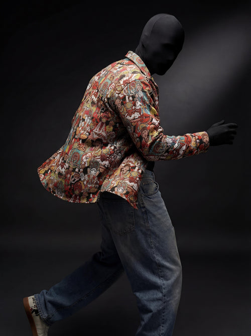 Cultural Canvas Over Shirt – A Smart Casual Over Shirts