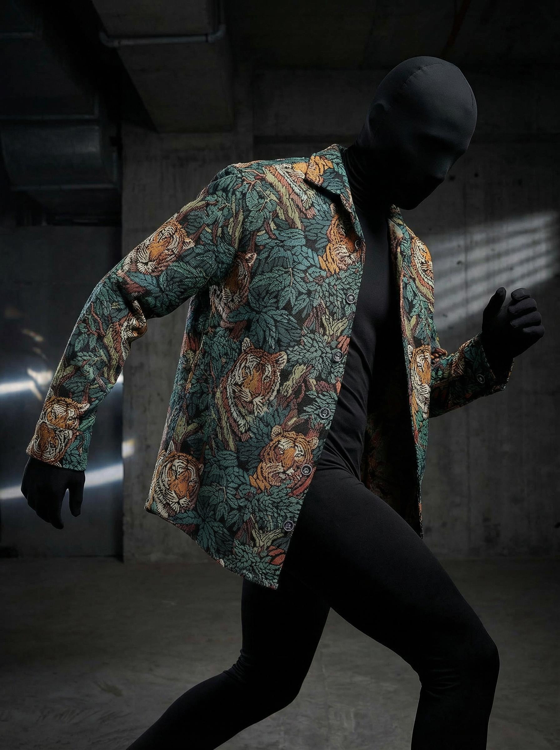 Jungle Royalty Shacket – Designer Cotton Jacket