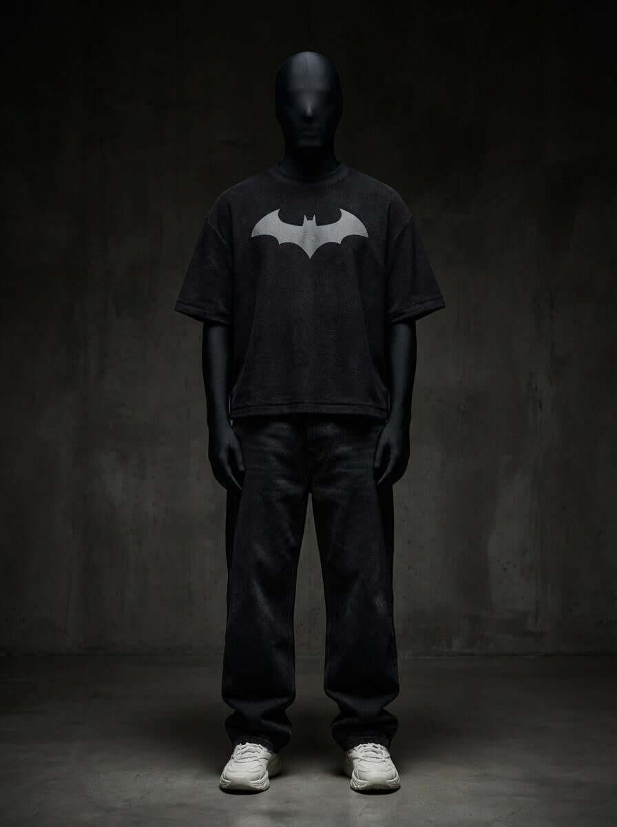 Batman Printed Oversized Tee