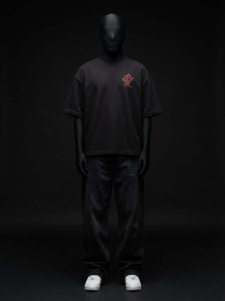 Gara Signature Printed Oversized Tee