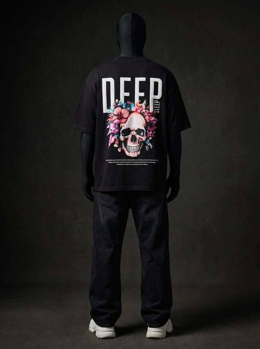 DEEP Oversize Printed Tee