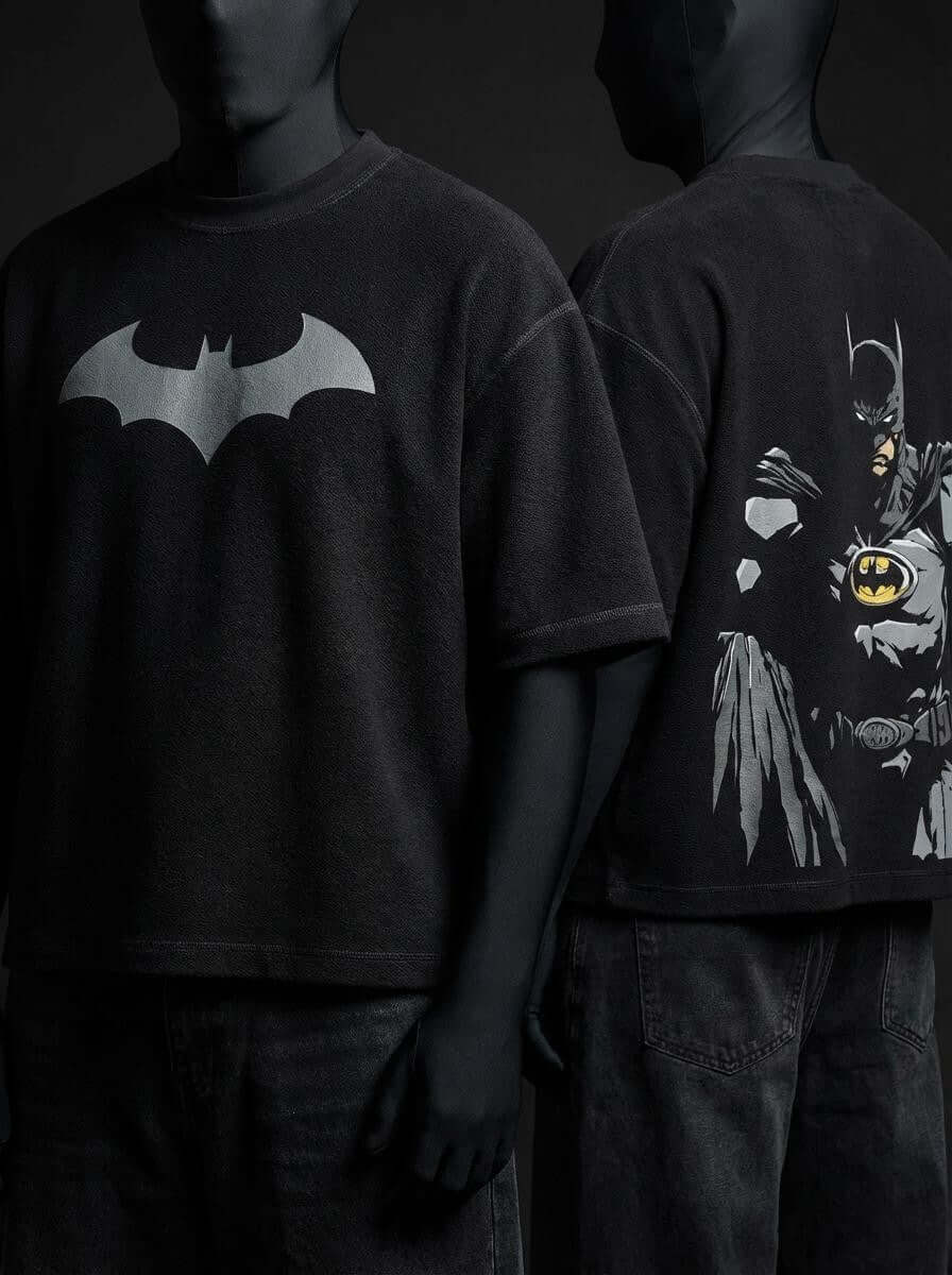Batman Printed Oversized Tee