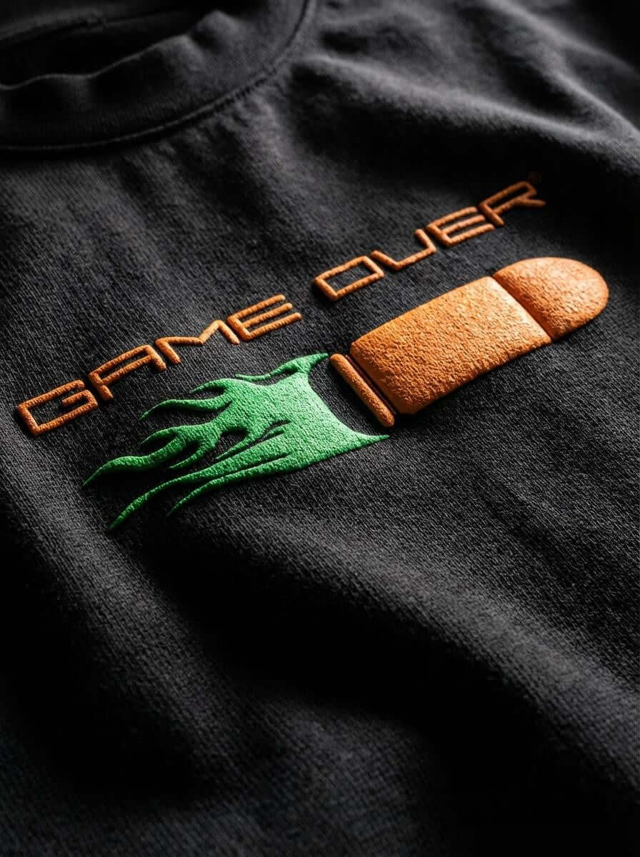 Last Wish Printed Oversize Tee