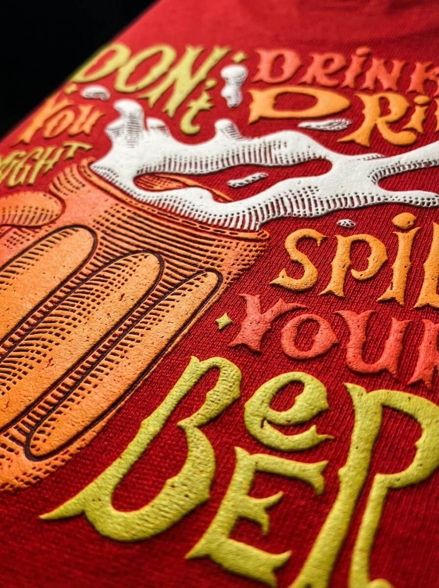 Wildside Brew Puff Printed Oversize Tee