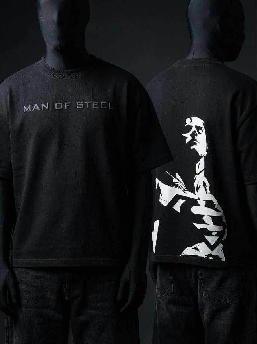 Superman Printed Oversized Tee