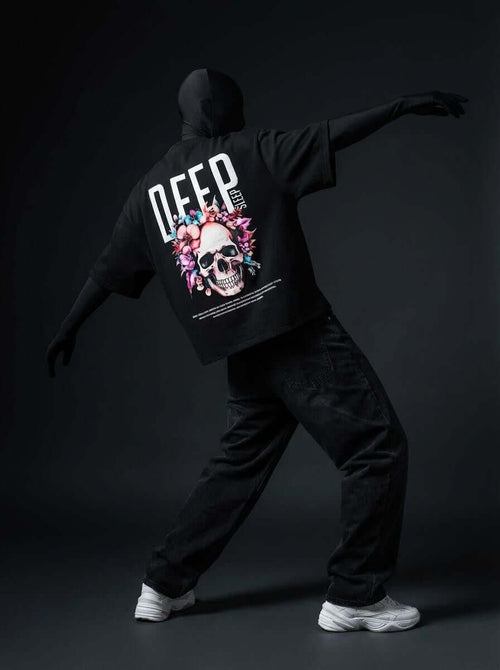 DEEP Oversize Printed Tee