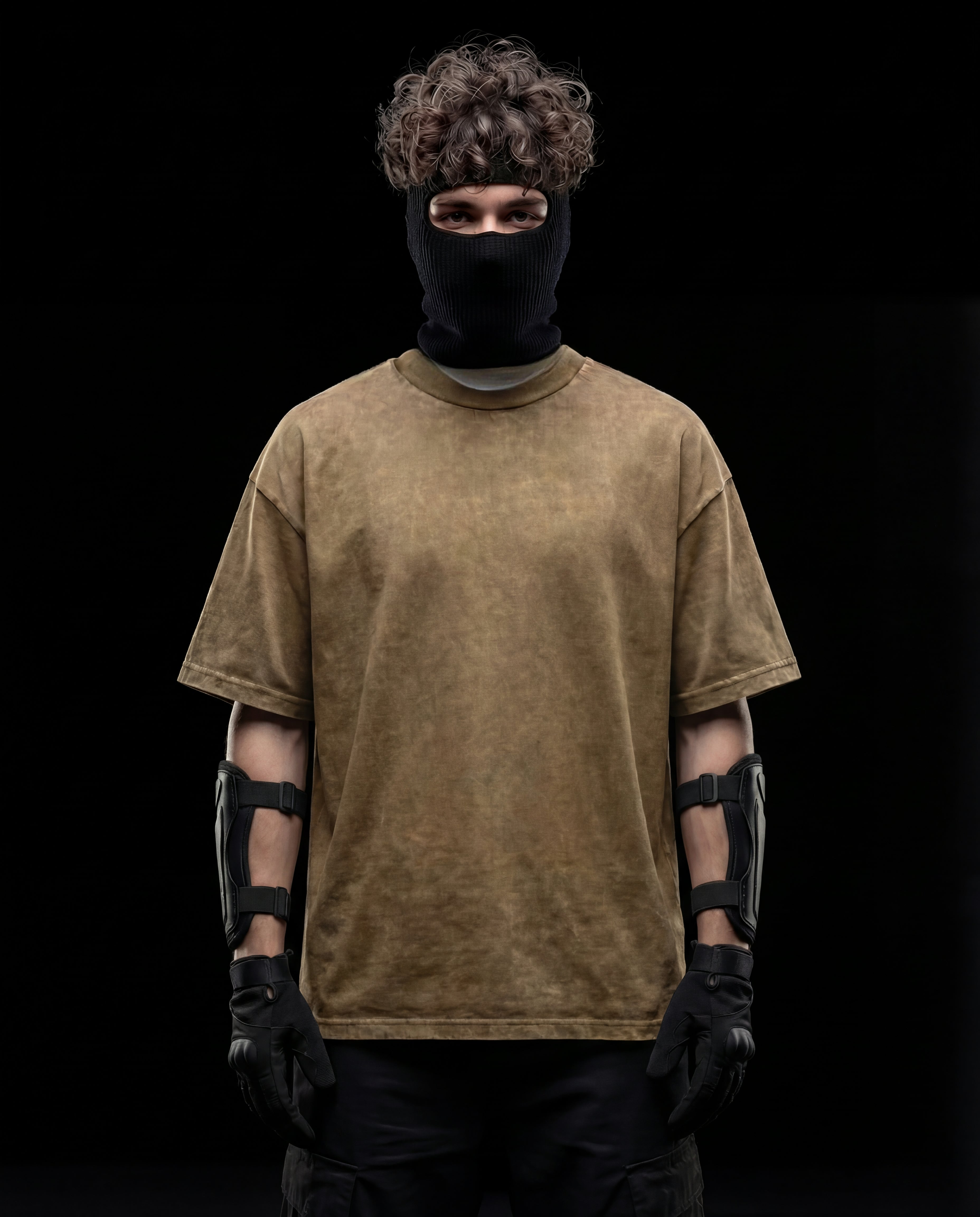 The Shadow Core | Stone Acid Wash Tee