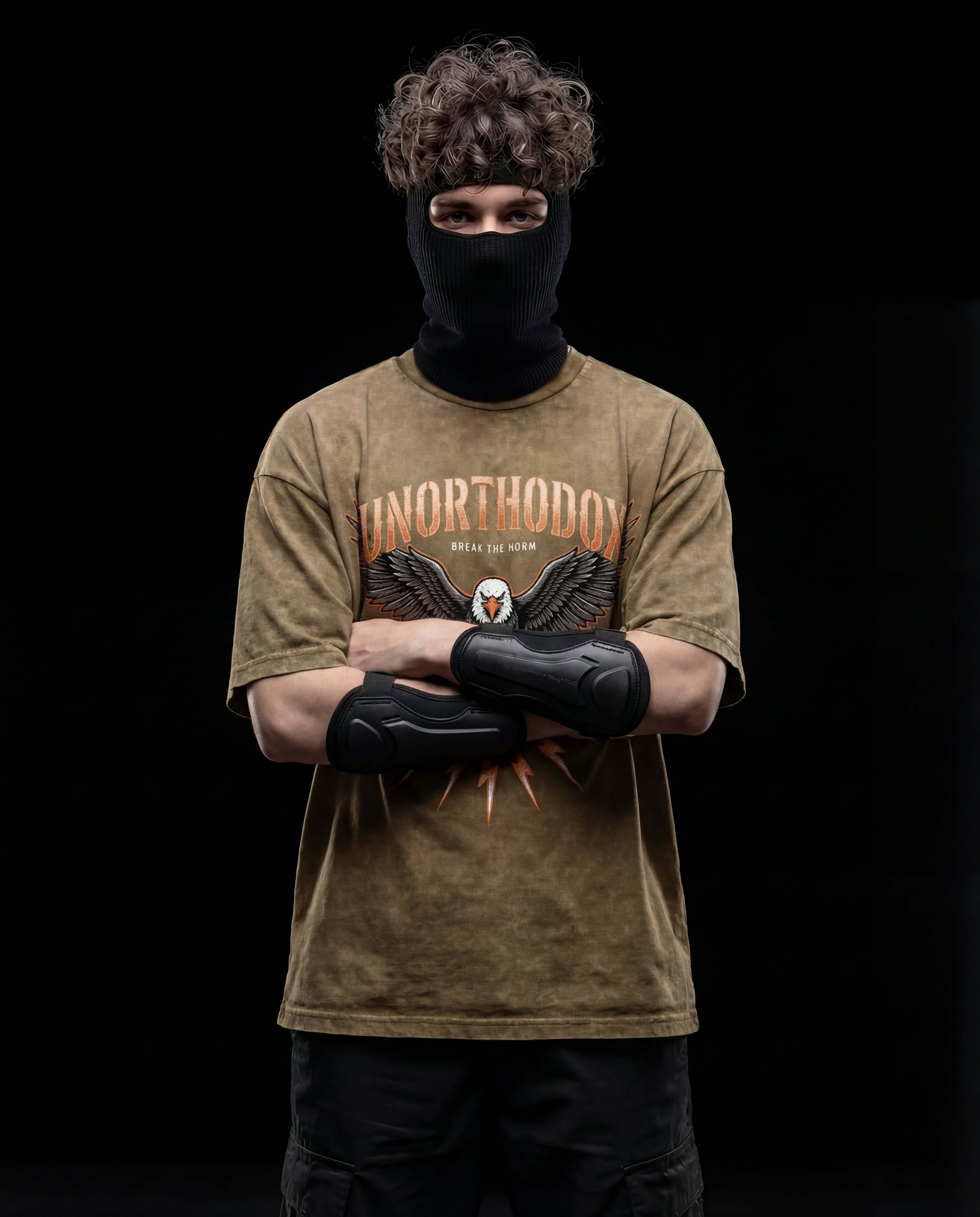 TERRA GRIP // GLOBAL DOMINION ACID WASH TEE