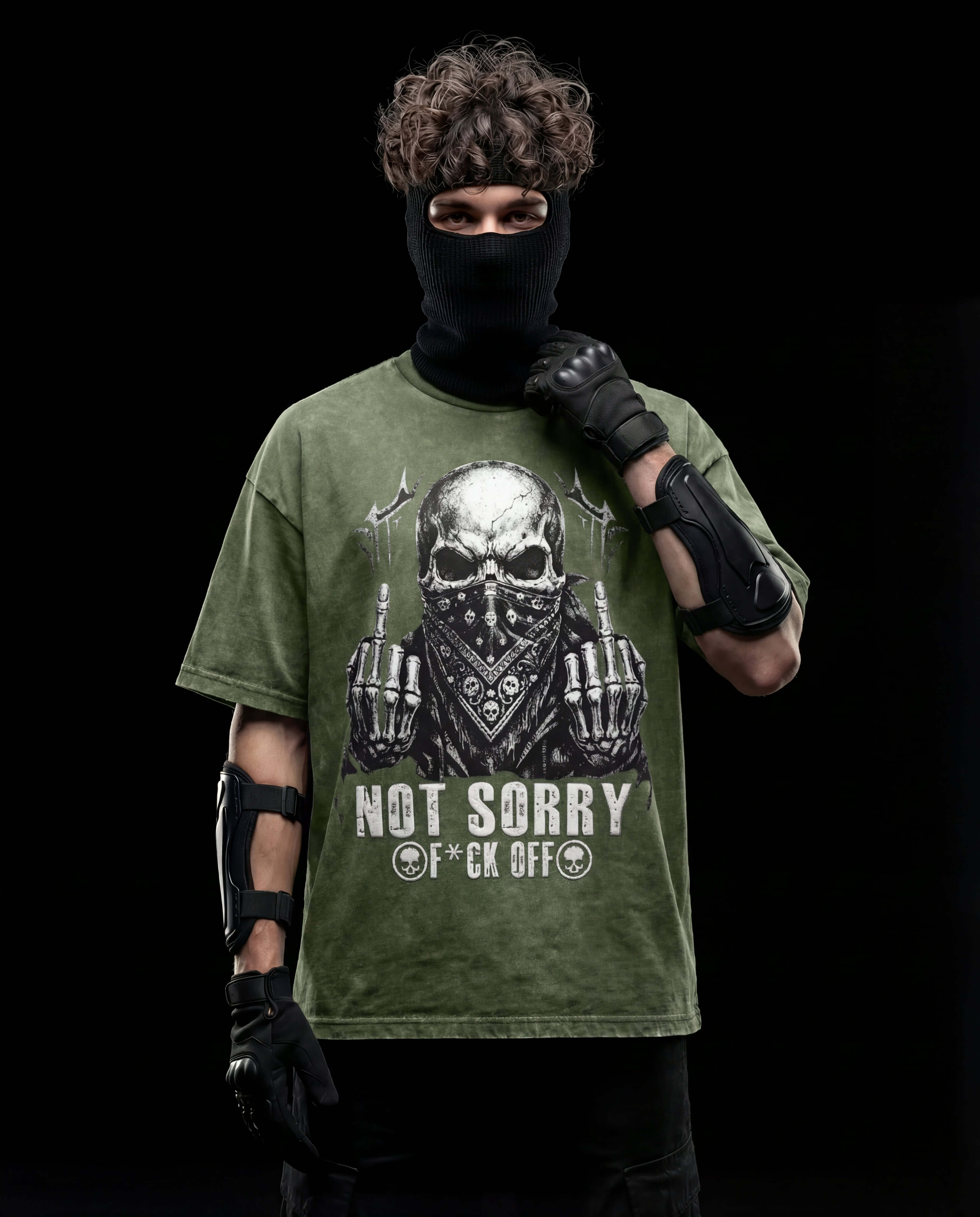 NEURAL BREACH // PSYCHO-SYNC ACID WASH TEE