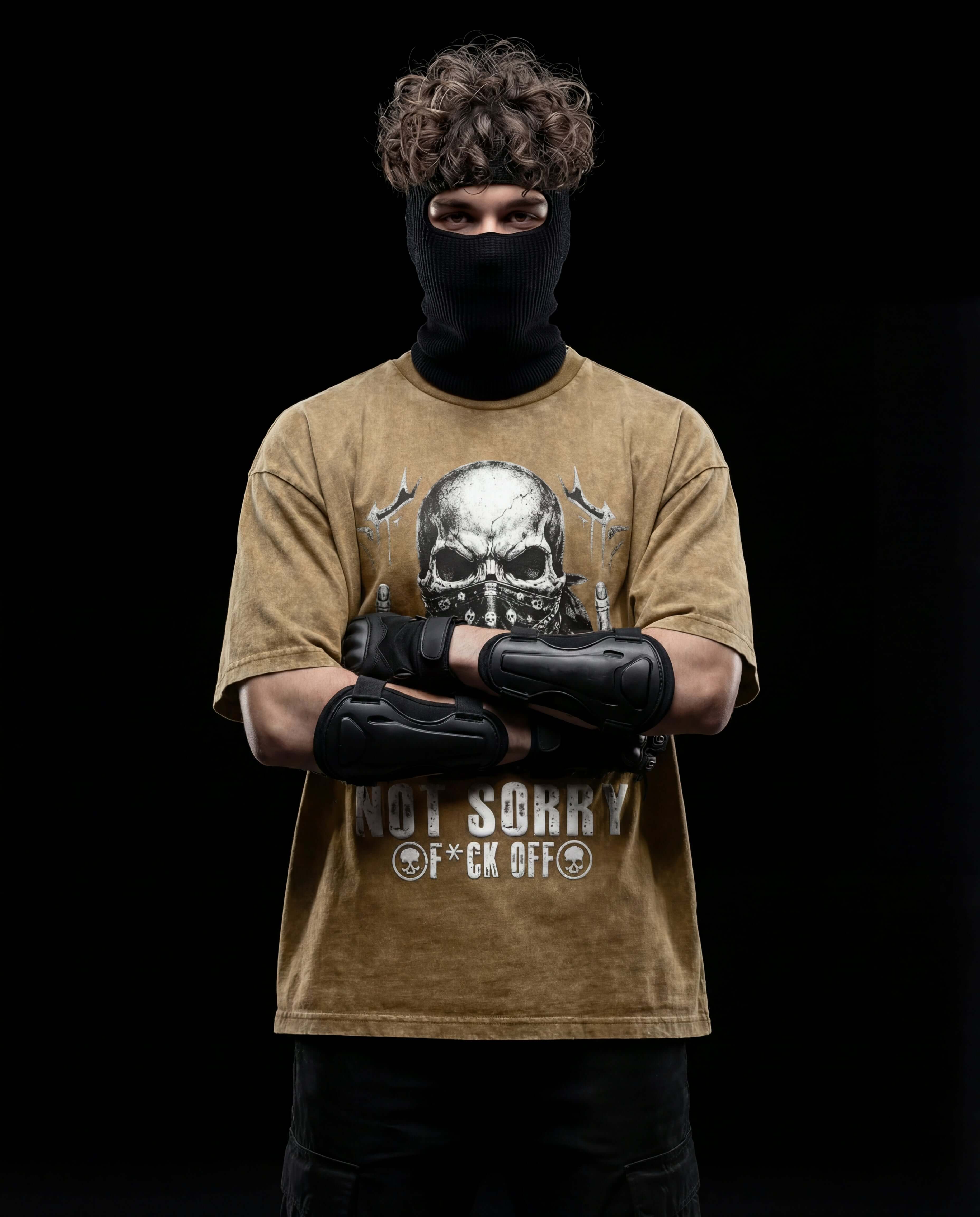 NEURAL BREACH // PSYCHO-SYNC ACID WASH TEE