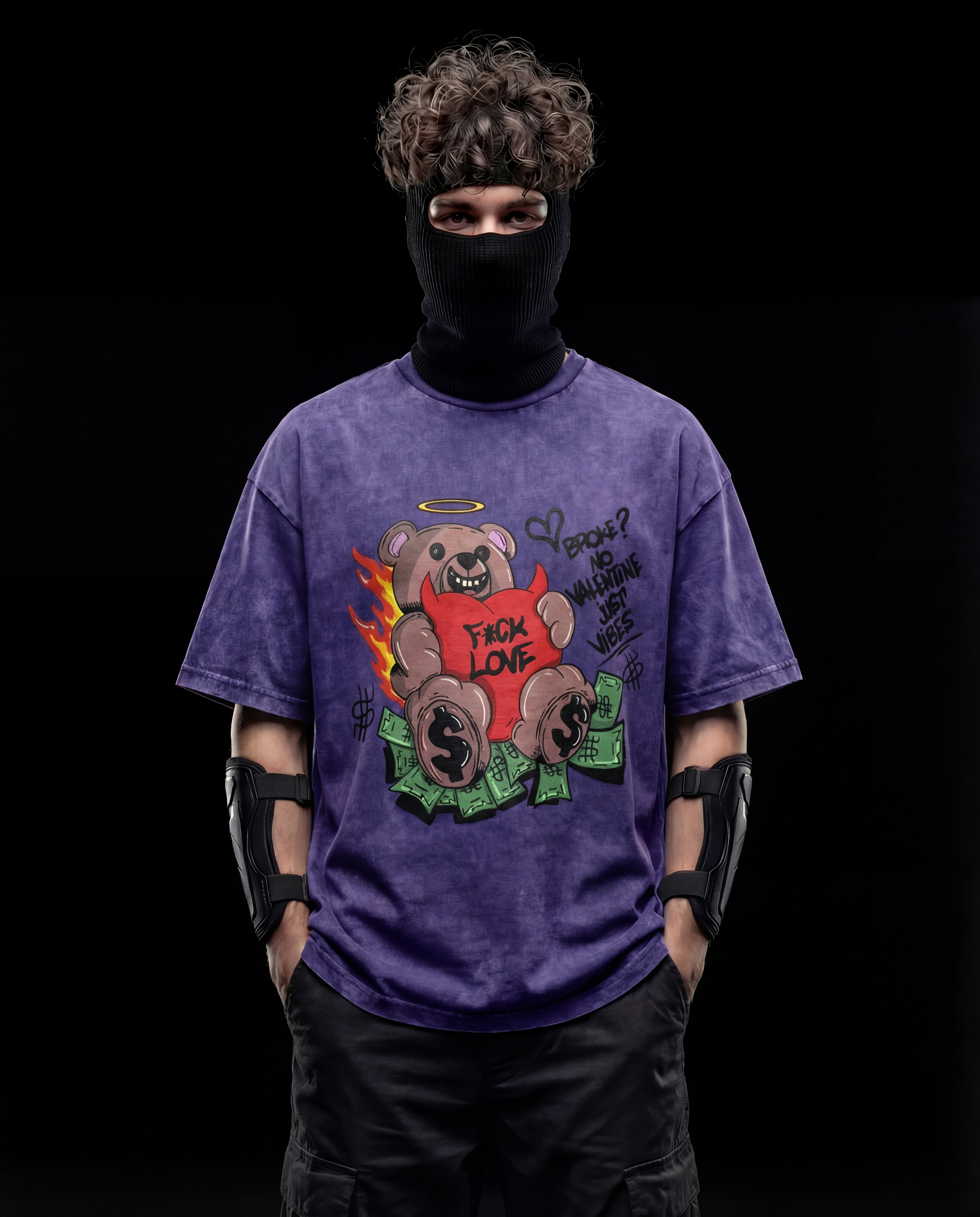 DARK OMEN // PROPHECY PROTOCOL ACID WASH TEE